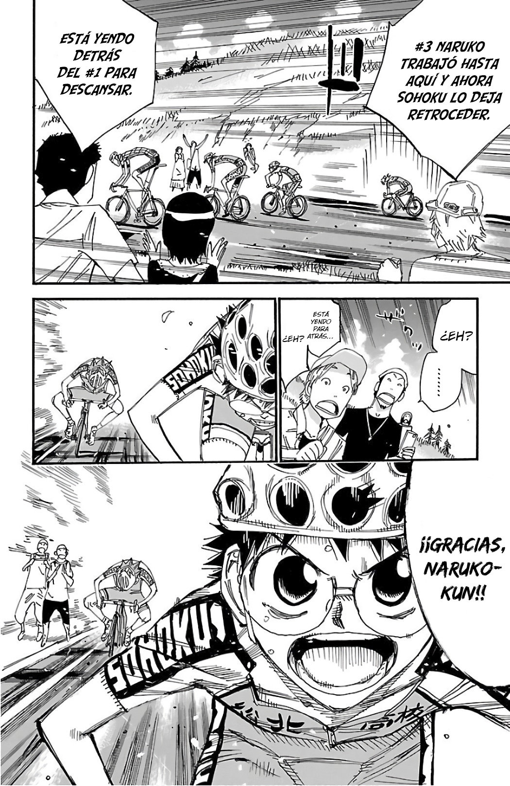 Yowamushi Pedal capítulo 500 página 10