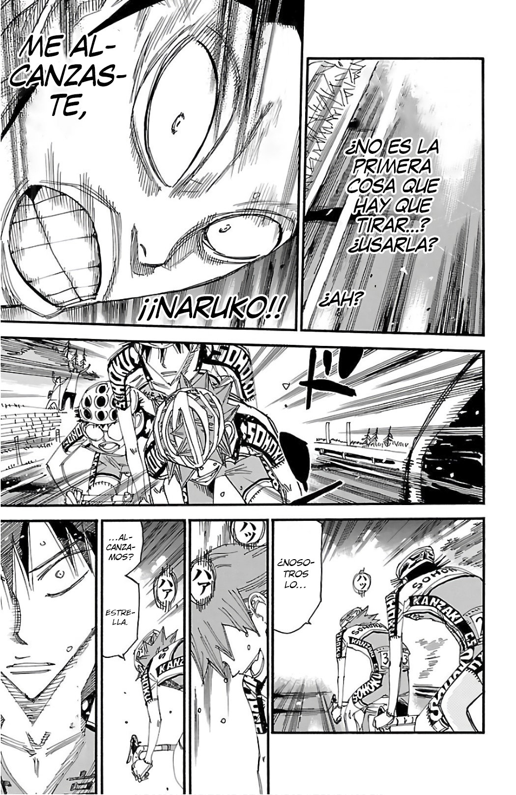 Yowamushi Pedal capítulo 500 página 5