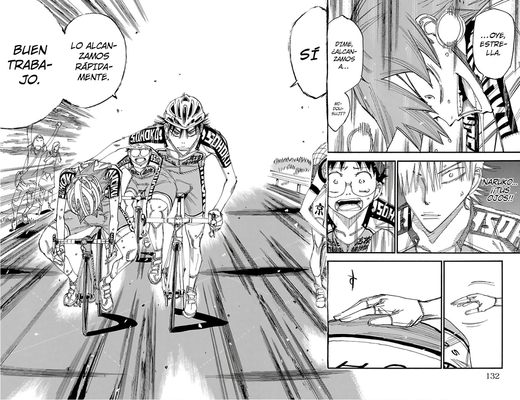 Yowamushi Pedal capítulo 500 página 6