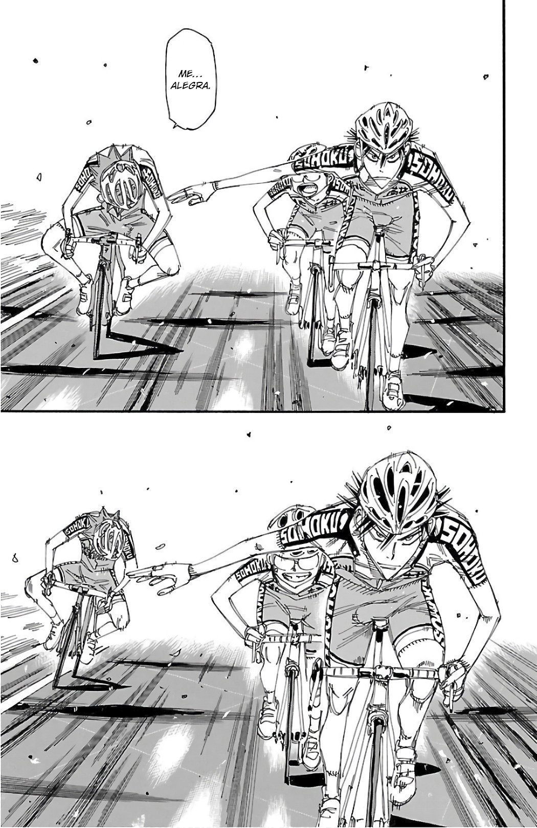 Yowamushi Pedal capítulo 500 página 8