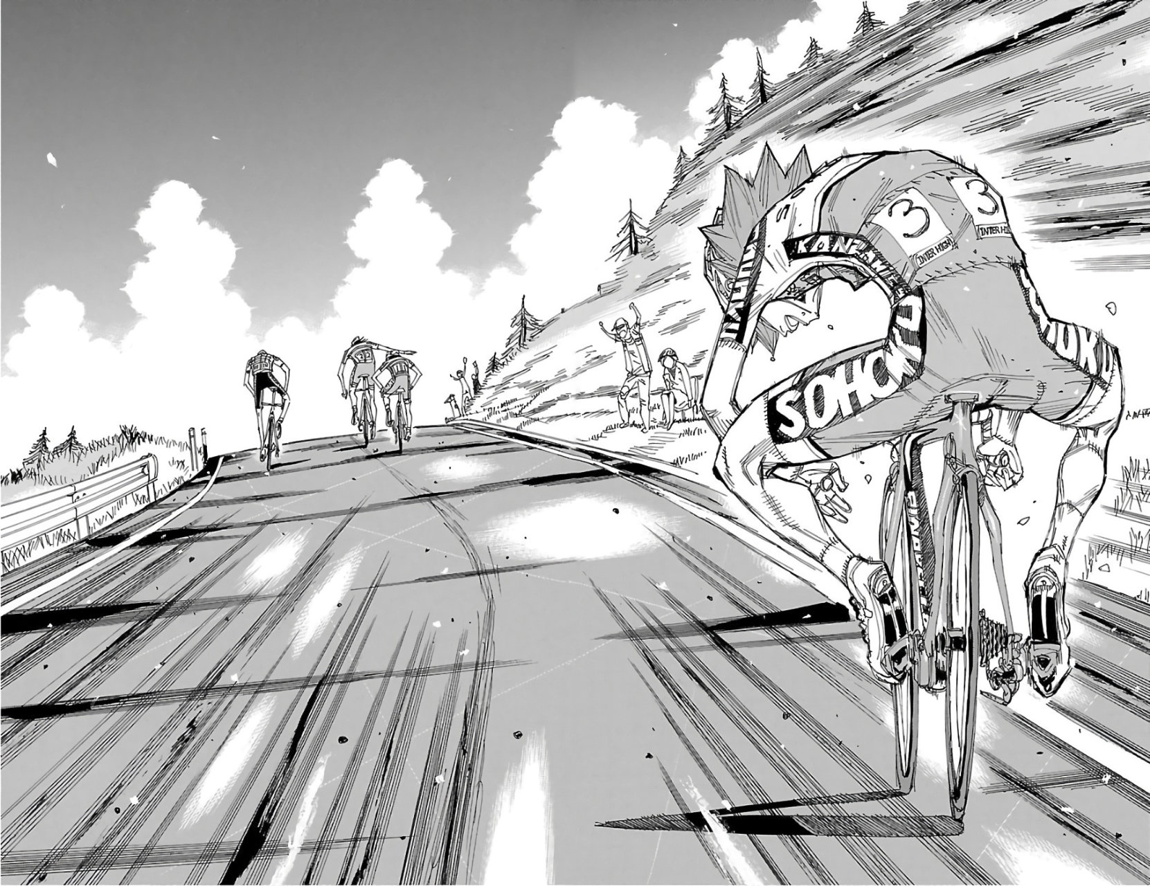Yowamushi Pedal capítulo 500 página 9