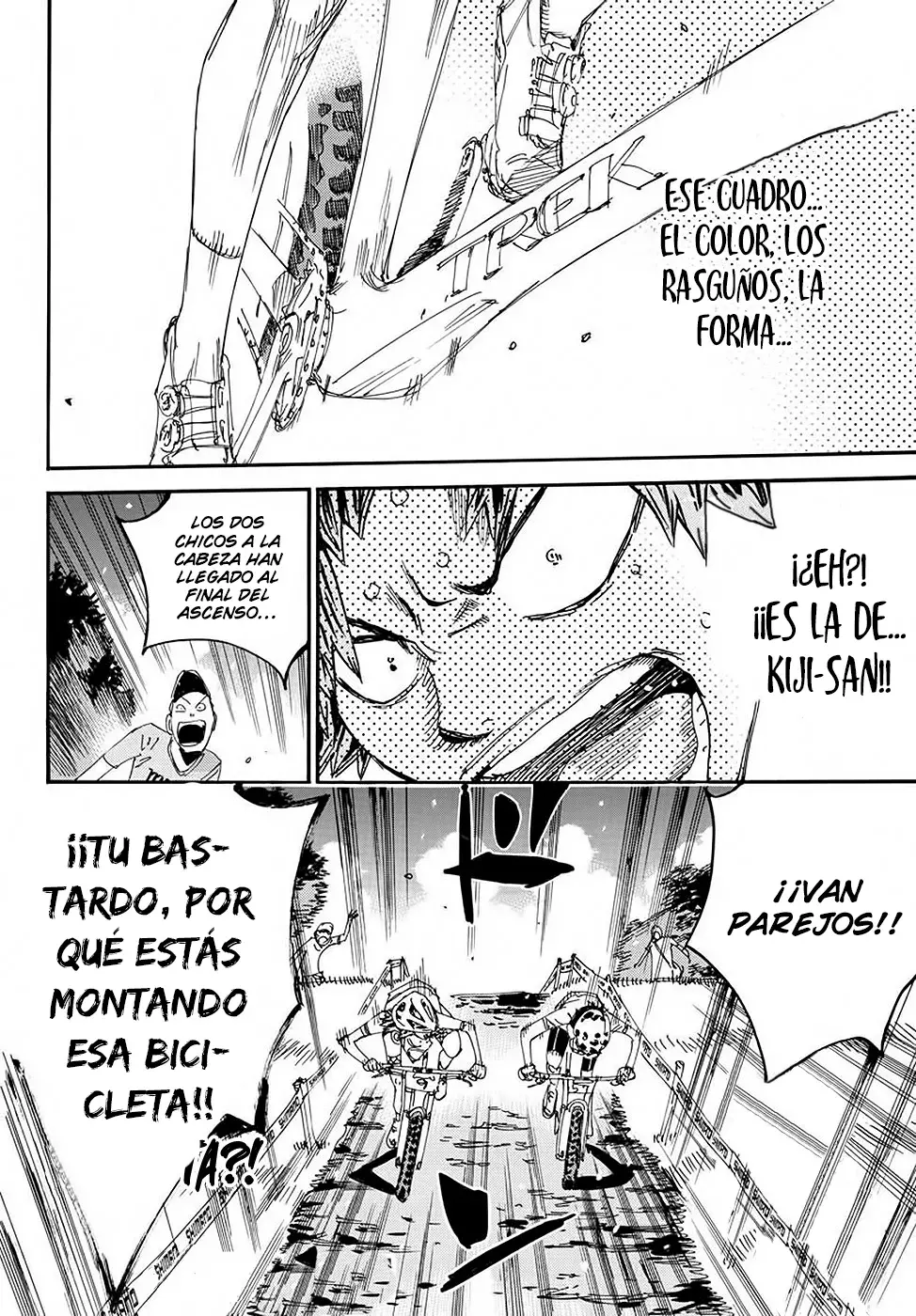 Yowamushi Pedal capítulo 590 página 18