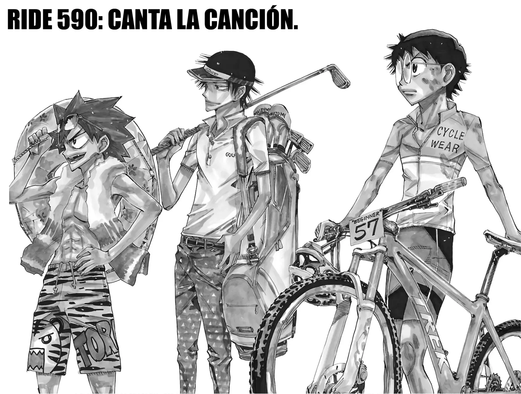 Yowamushi Pedal capítulo 590 página 3