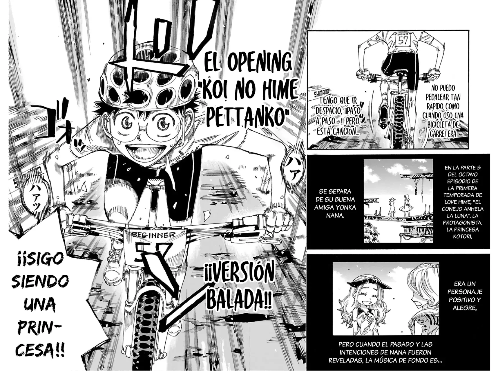 Yowamushi Pedal capítulo 590 página 6