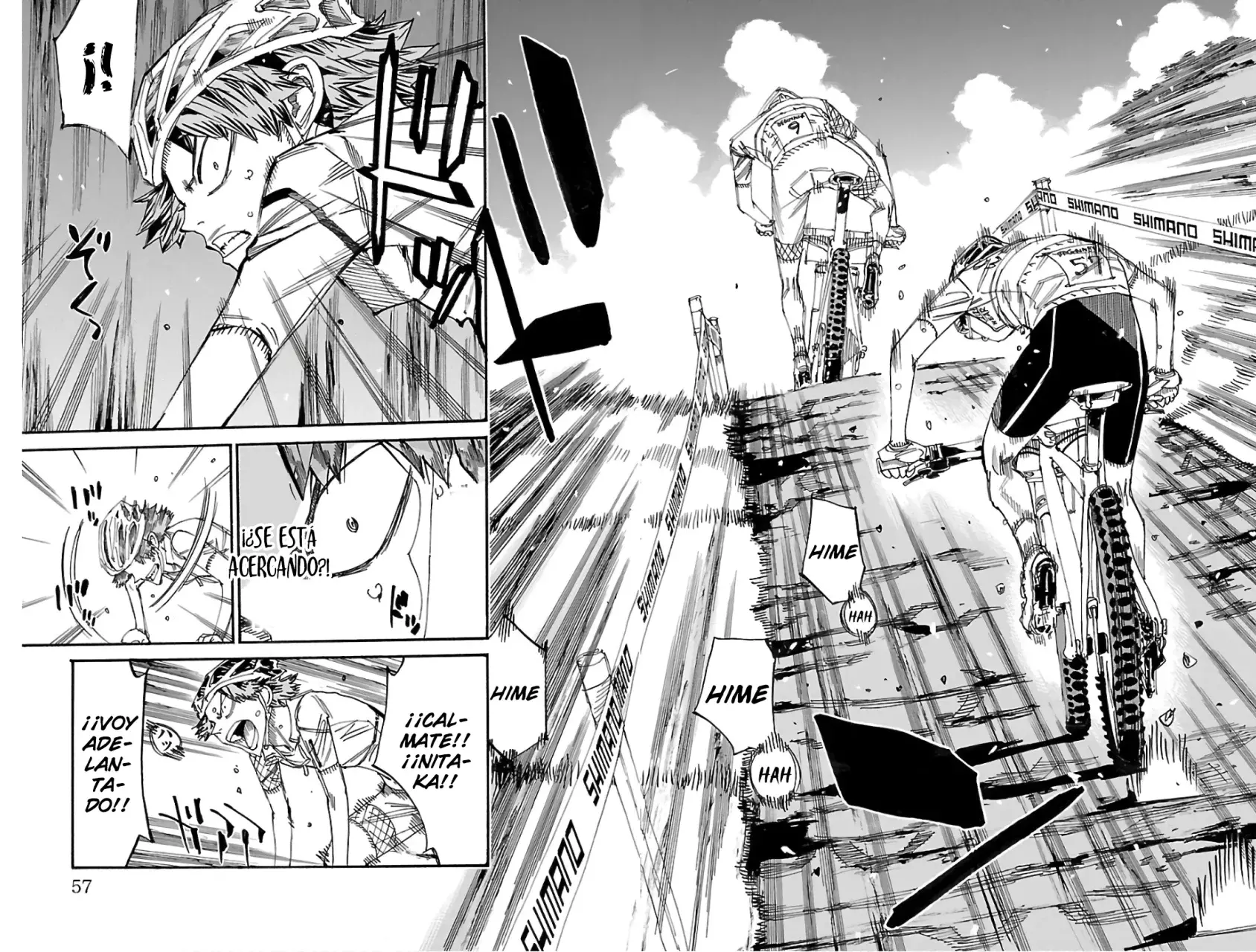 Yowamushi Pedal capítulo 590 página 7