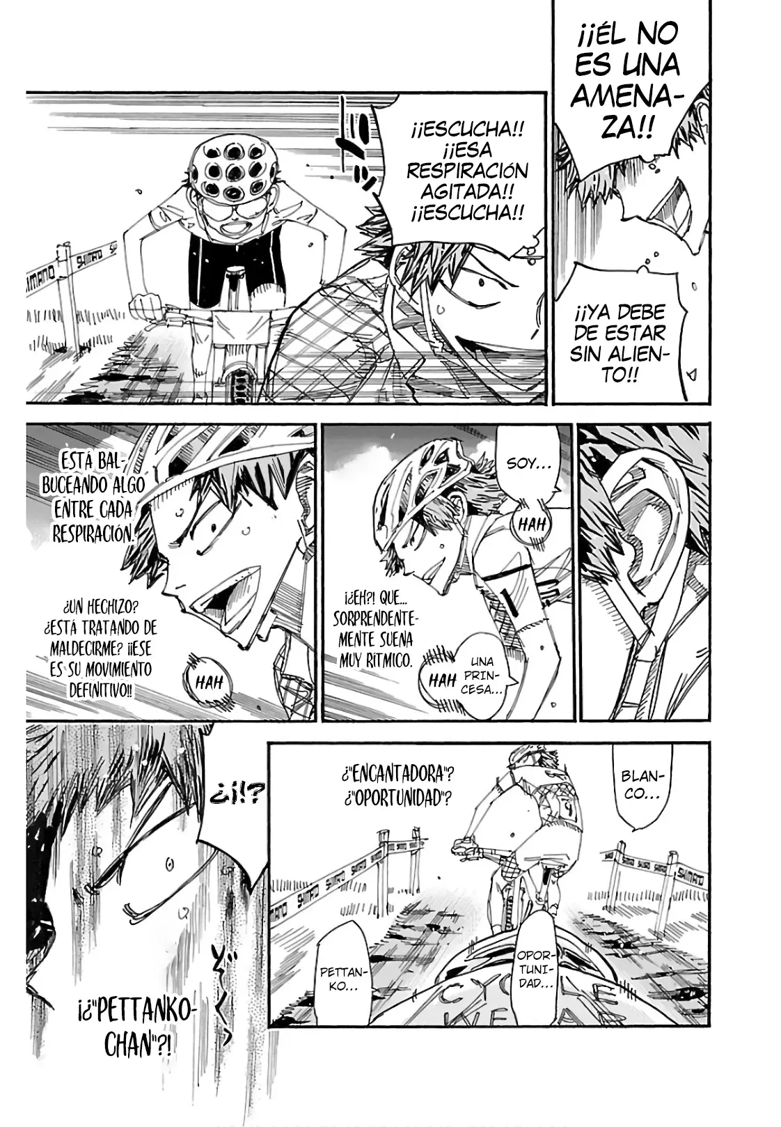 Yowamushi Pedal capítulo 590 página 9