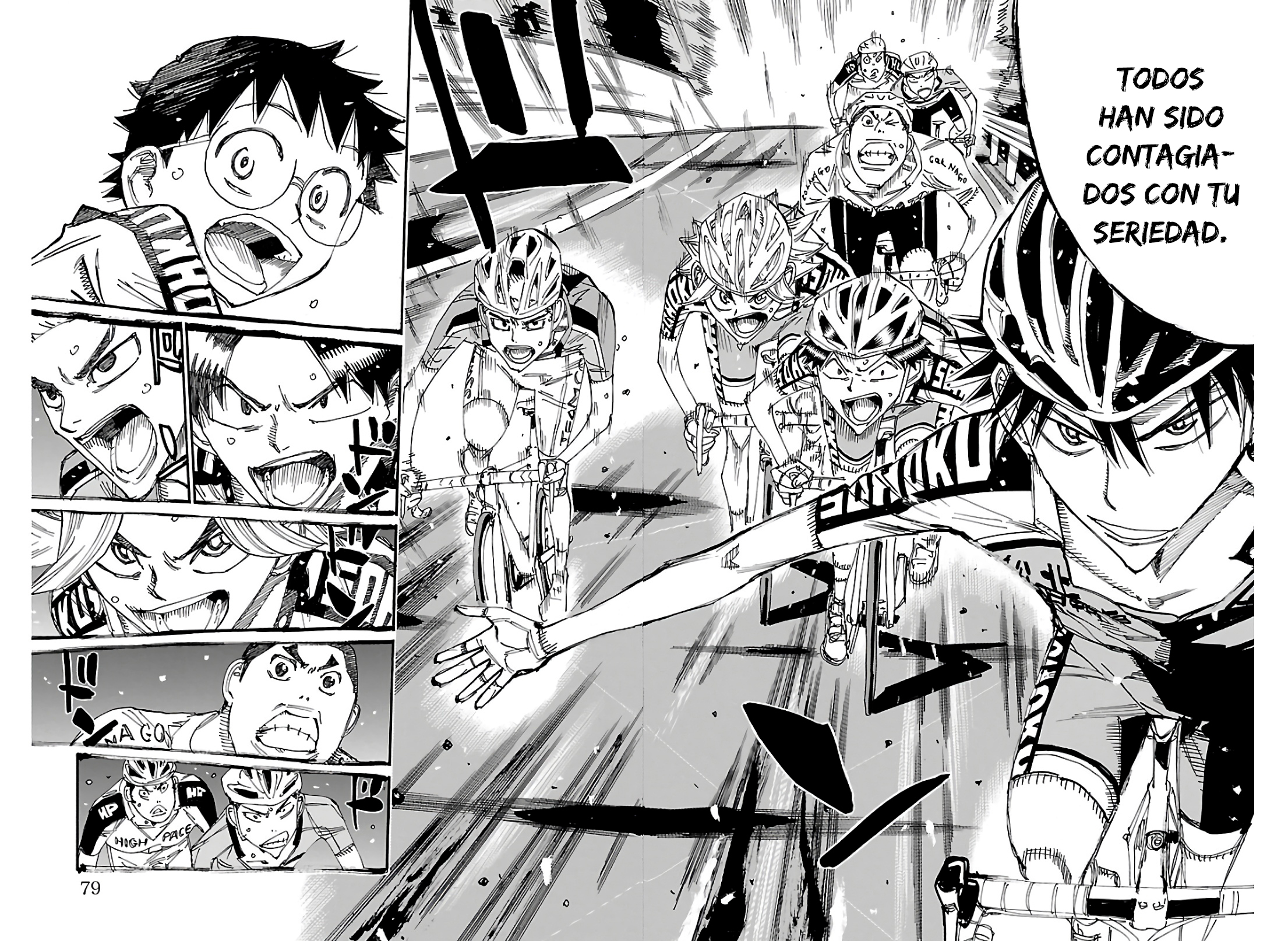 Yowamushi Pedal capítulo 607 página 10