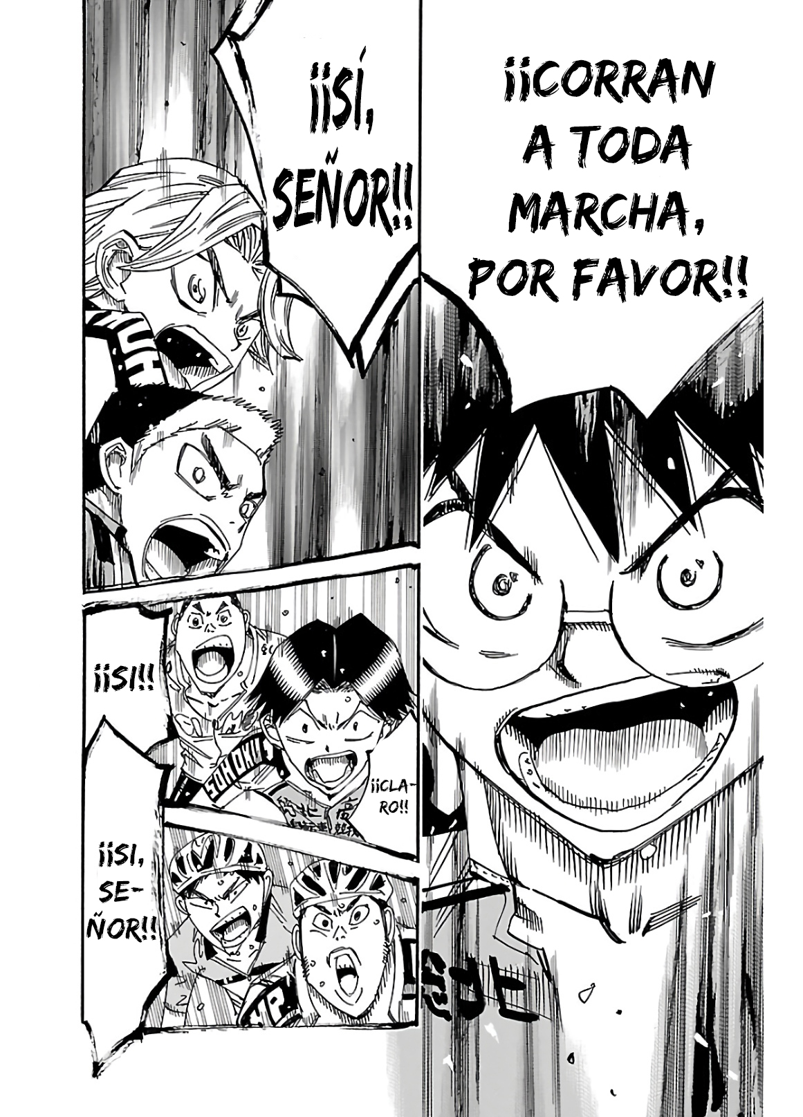 Yowamushi Pedal capítulo 607 página 14