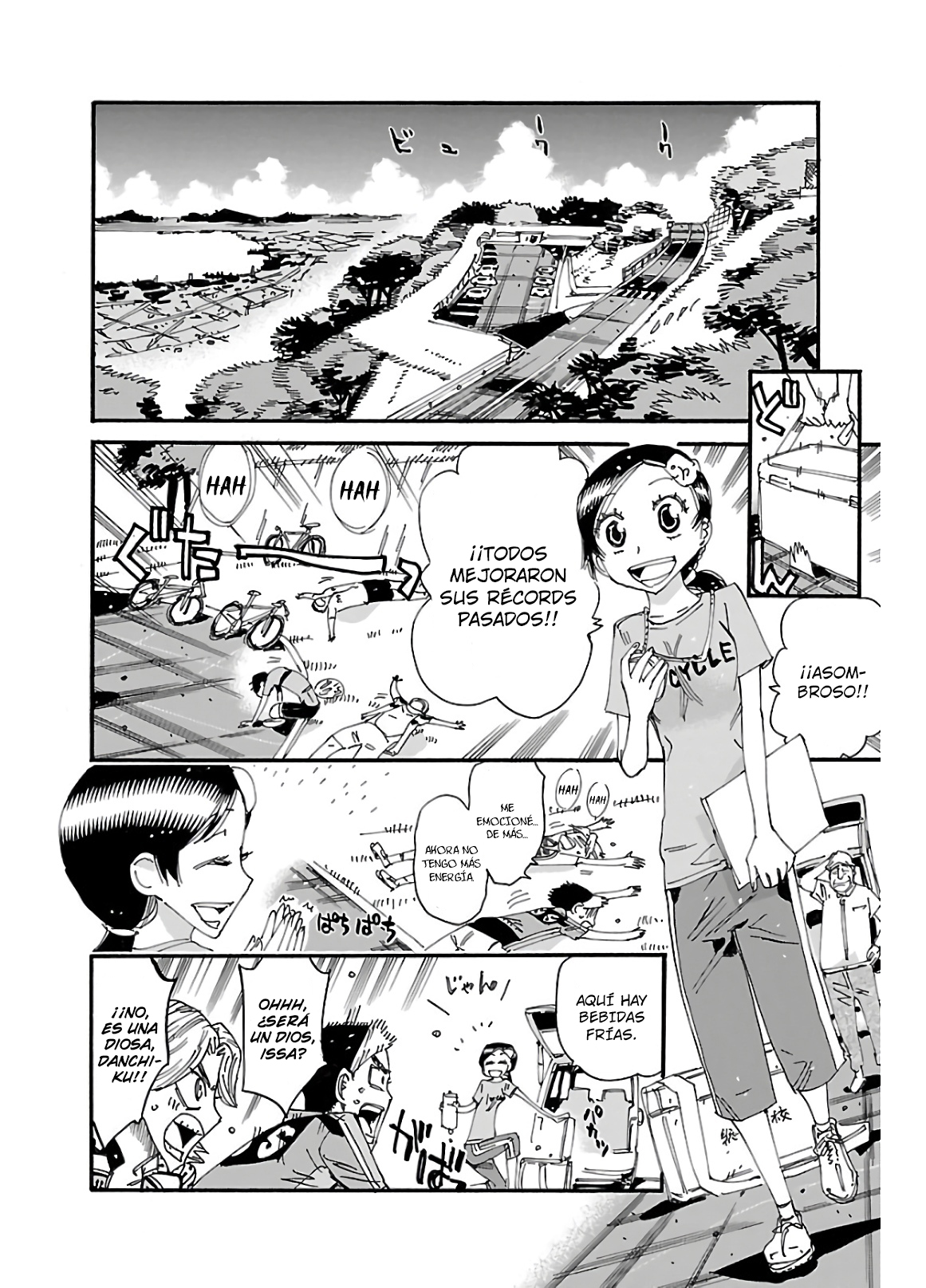 Yowamushi Pedal capítulo 607 página 16