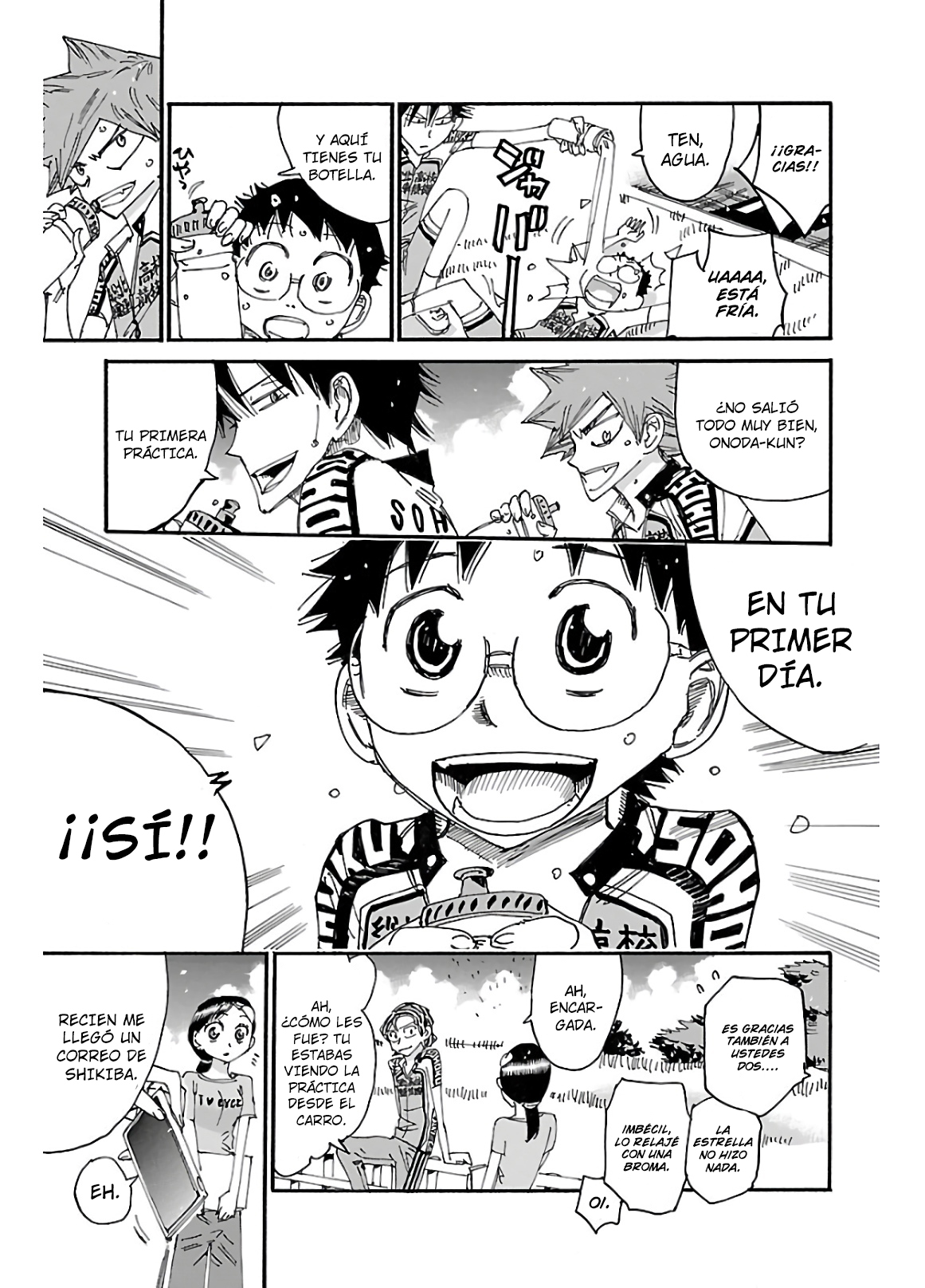 Yowamushi Pedal capítulo 607 página 17