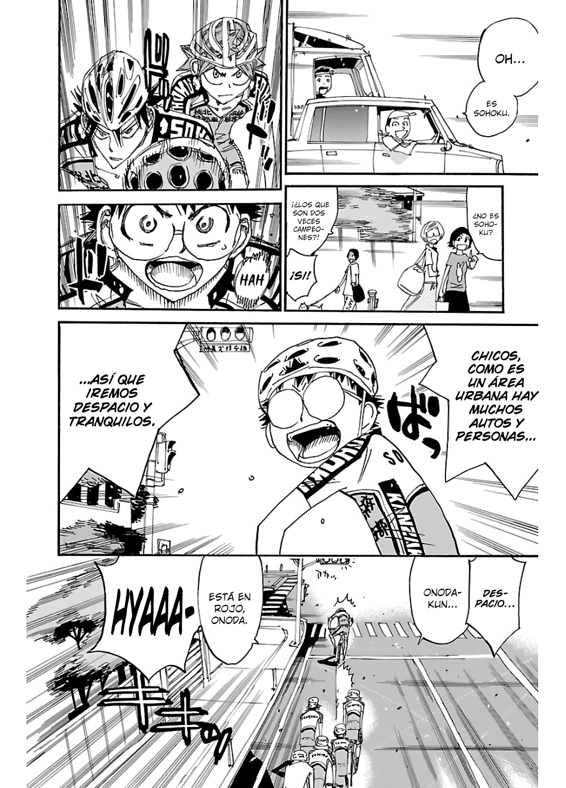Yowamushi Pedal capítulo 607 página 4