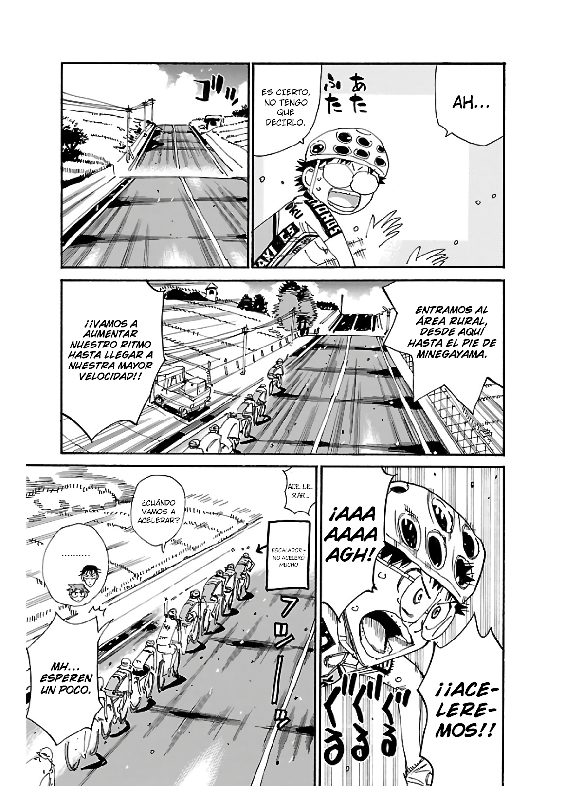 Yowamushi Pedal capítulo 607 página 7