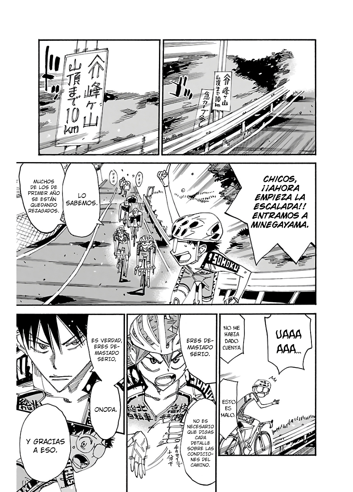 Yowamushi Pedal capítulo 607 página 9