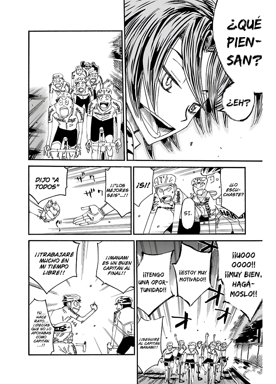 Yowamushi Pedal capítulo 608 página 18