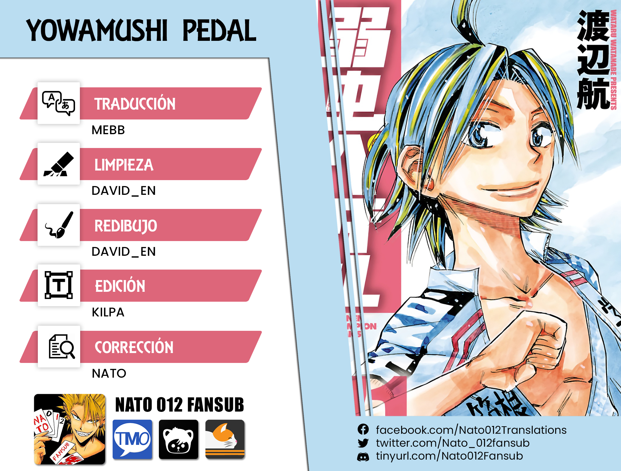 Yowamushi Pedal capítulo 609 página 1