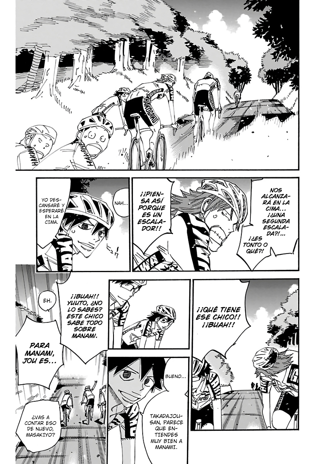 Yowamushi Pedal capítulo 609 página 10