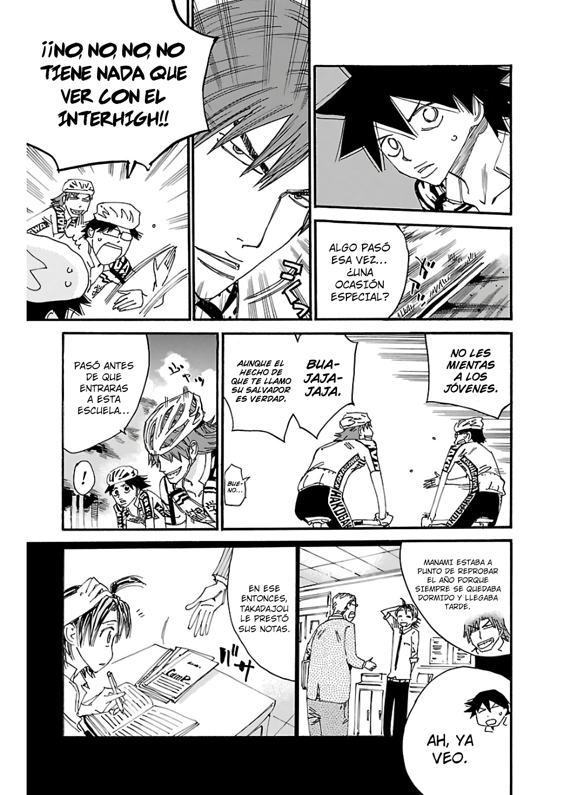 Yowamushi Pedal capítulo 609 página 12