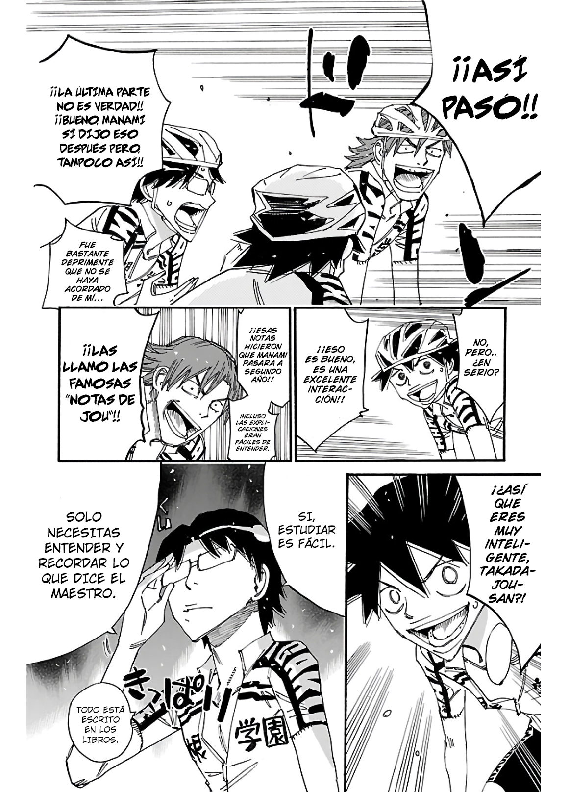 Yowamushi Pedal capítulo 609 página 15
