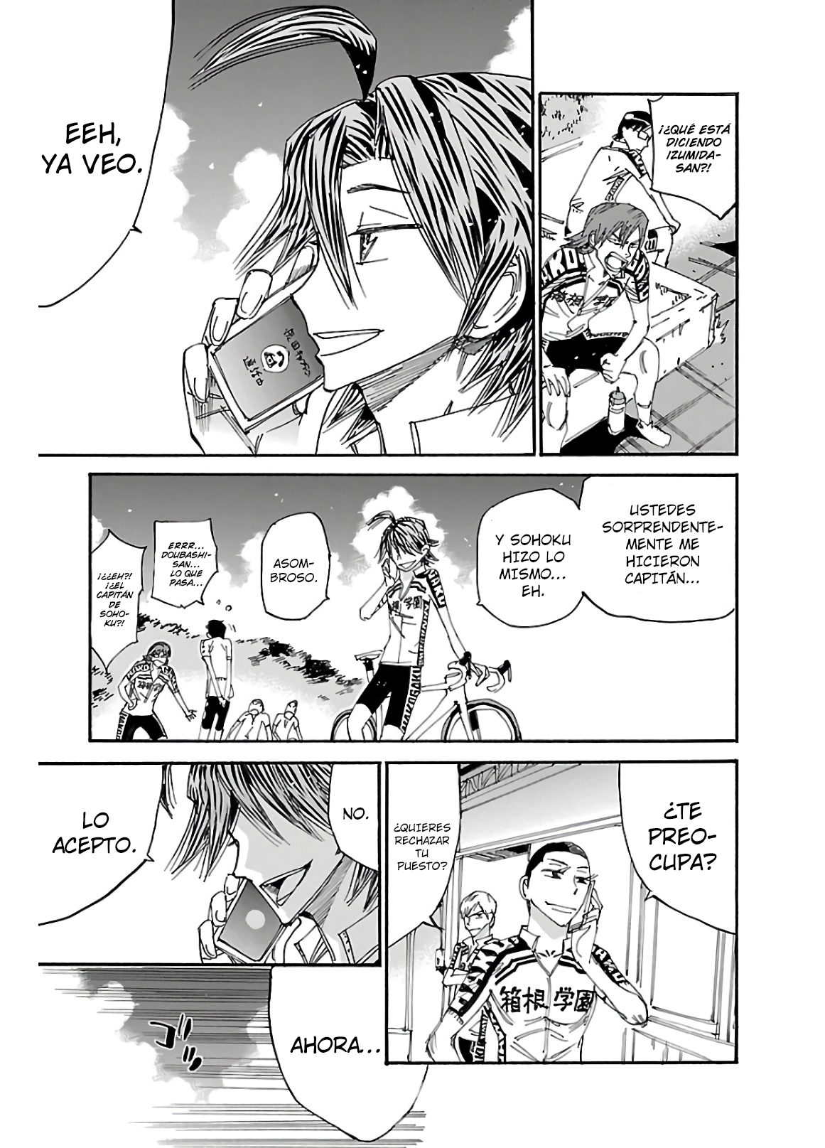 Yowamushi Pedal capítulo 609 página 22