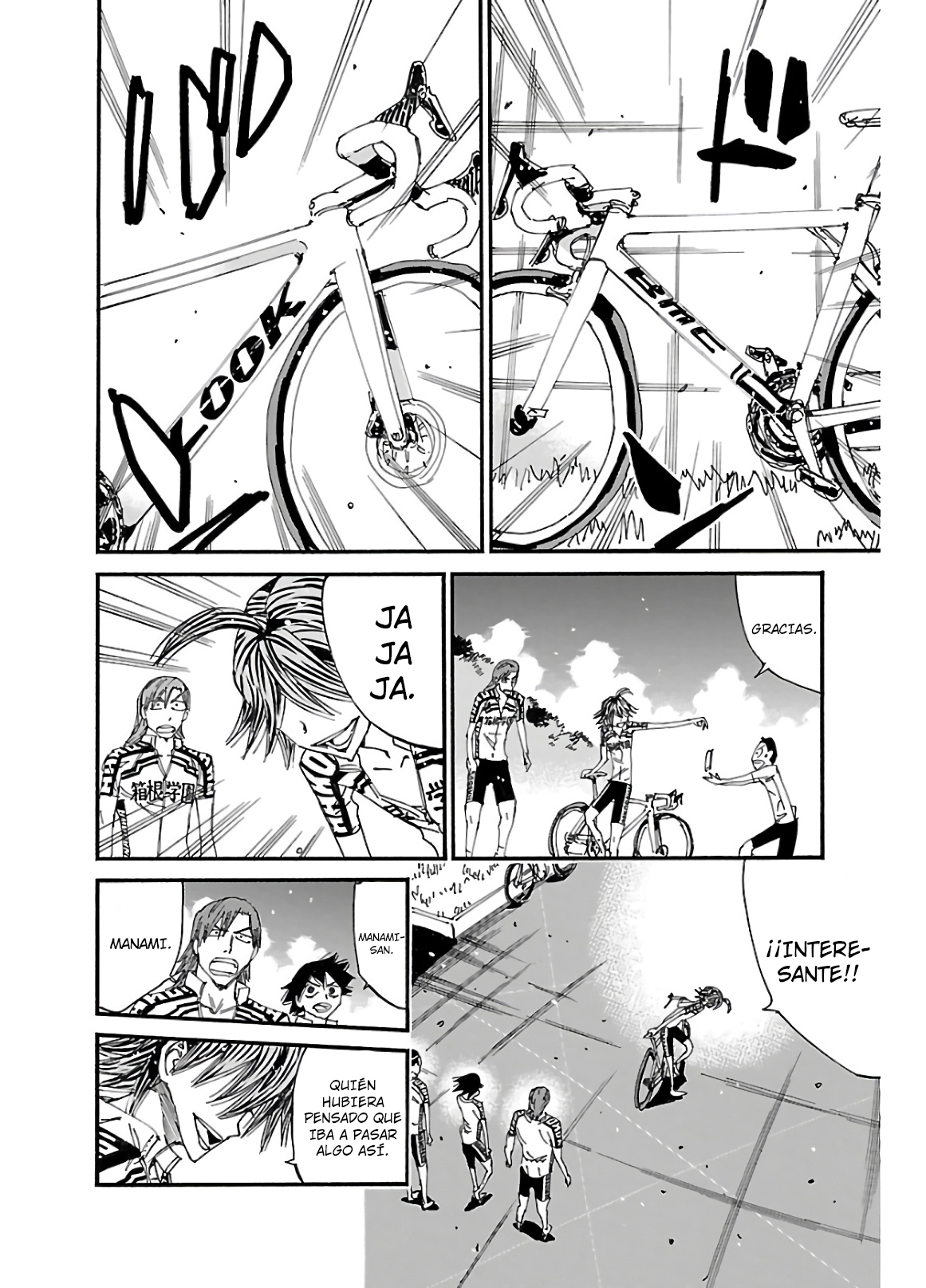 Yowamushi Pedal capítulo 609 página 28