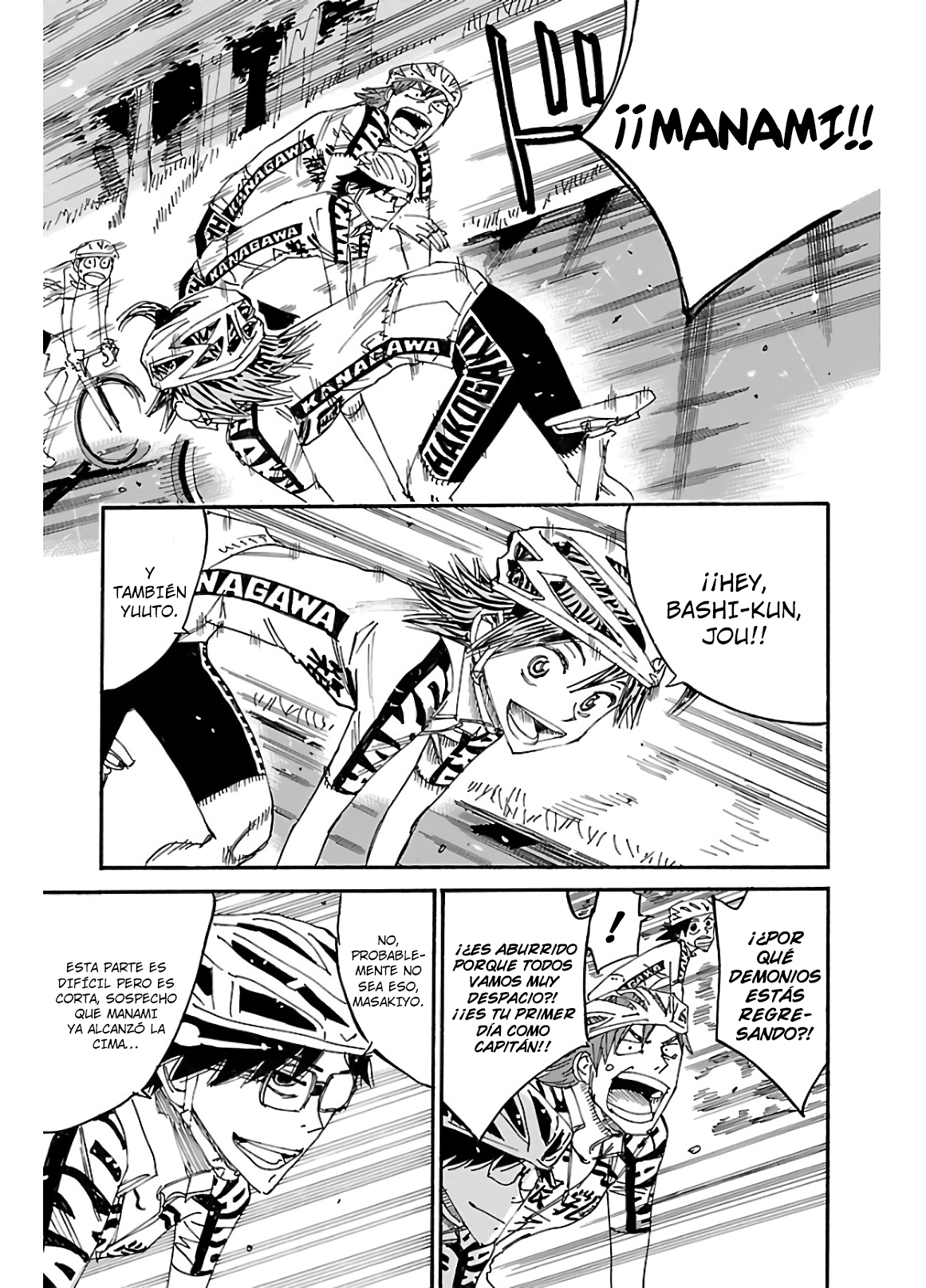 Yowamushi Pedal capítulo 609 página 8