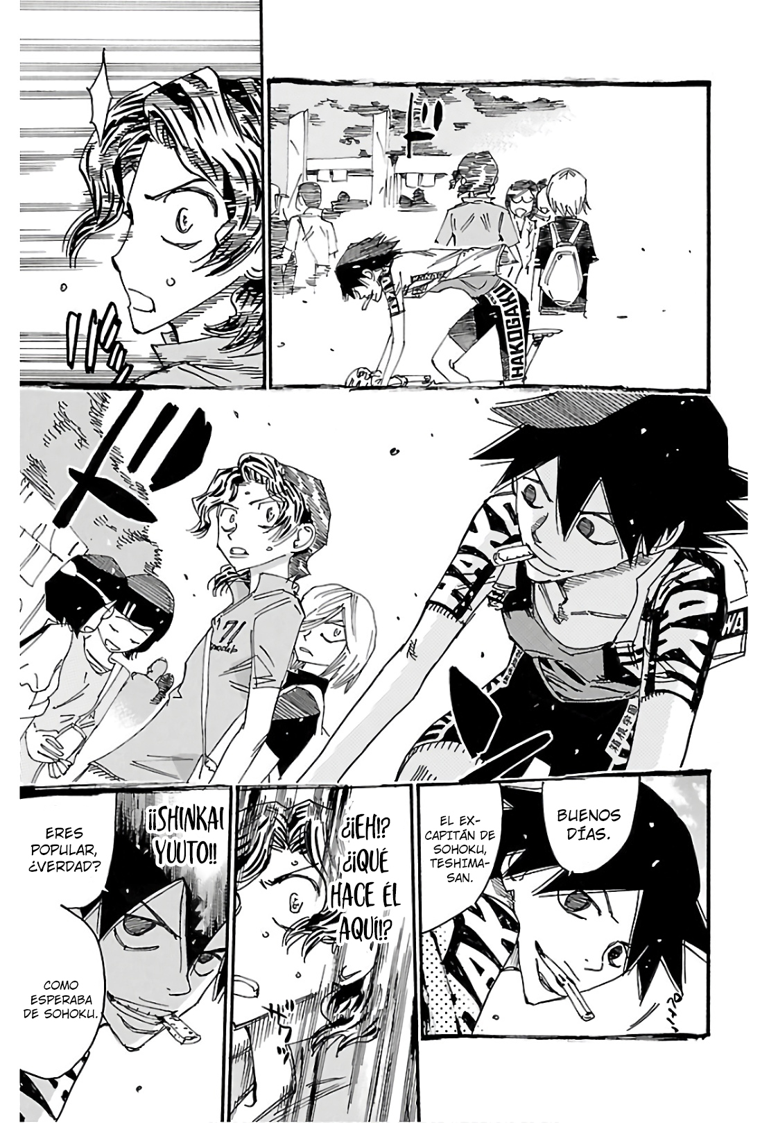 Yowamushi Pedal capítulo 613 página 10