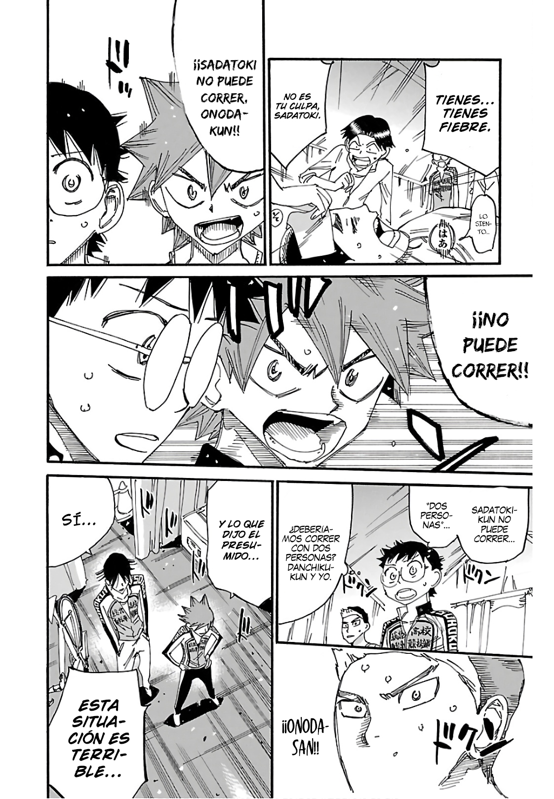 Yowamushi Pedal capítulo 613 página 3