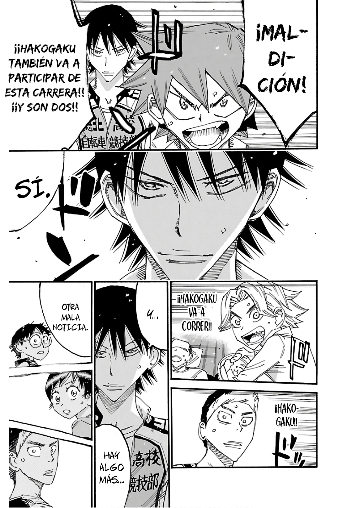 Yowamushi Pedal capítulo 613 página 4