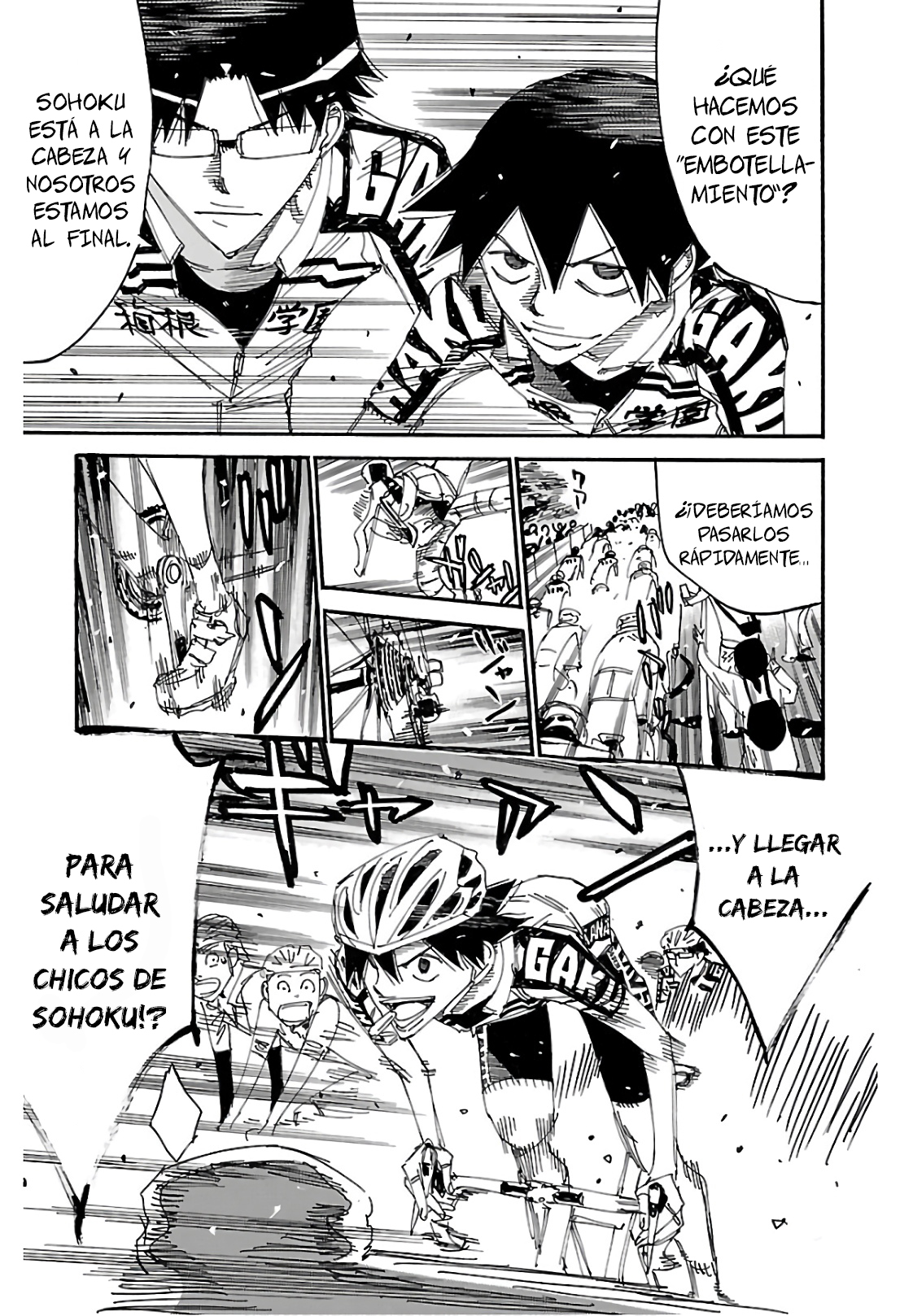 Yowamushi Pedal capítulo 614 página 15