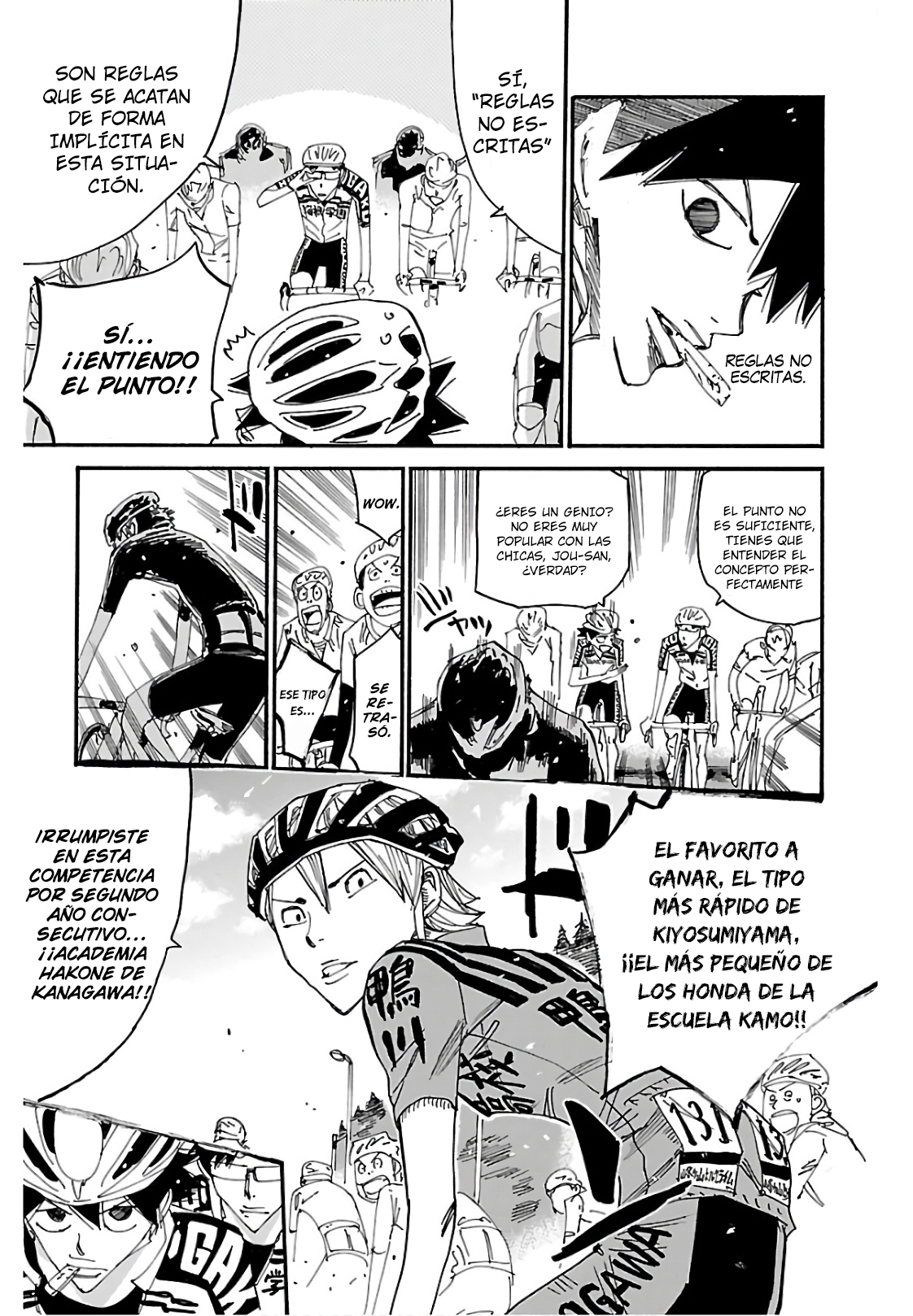 Yowamushi Pedal capítulo 614 página 17