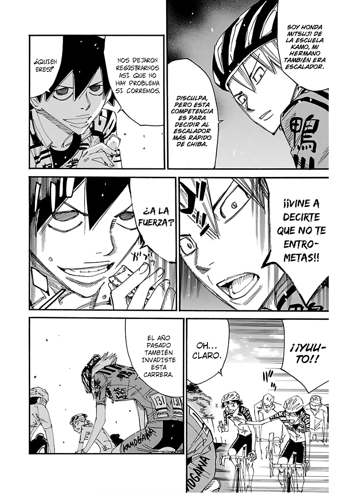 Yowamushi Pedal capítulo 614 página 18