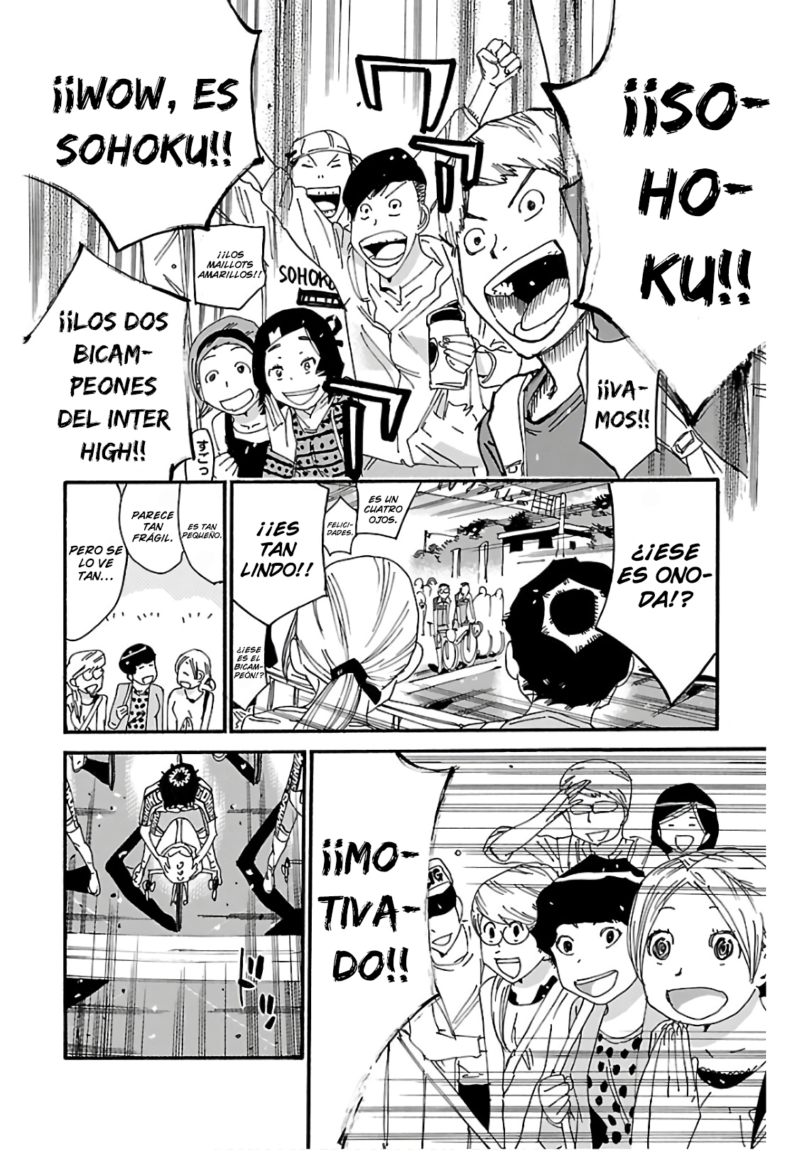 Yowamushi Pedal capítulo 614 página 4
