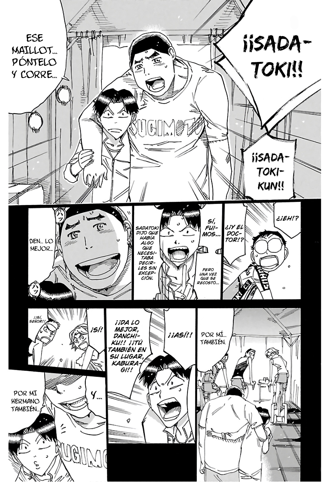 Yowamushi Pedal capítulo 614 página 7