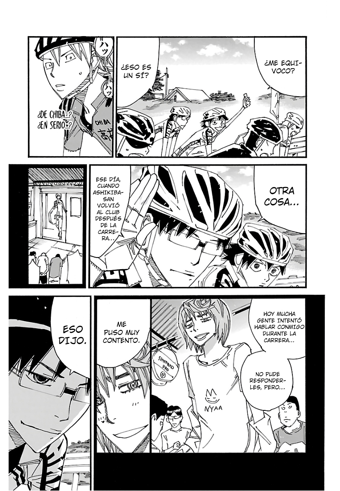 Yowamushi Pedal capítulo 615 página 12