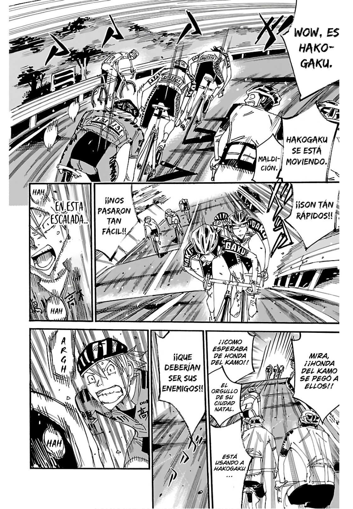 Yowamushi Pedal capítulo 615 página 16