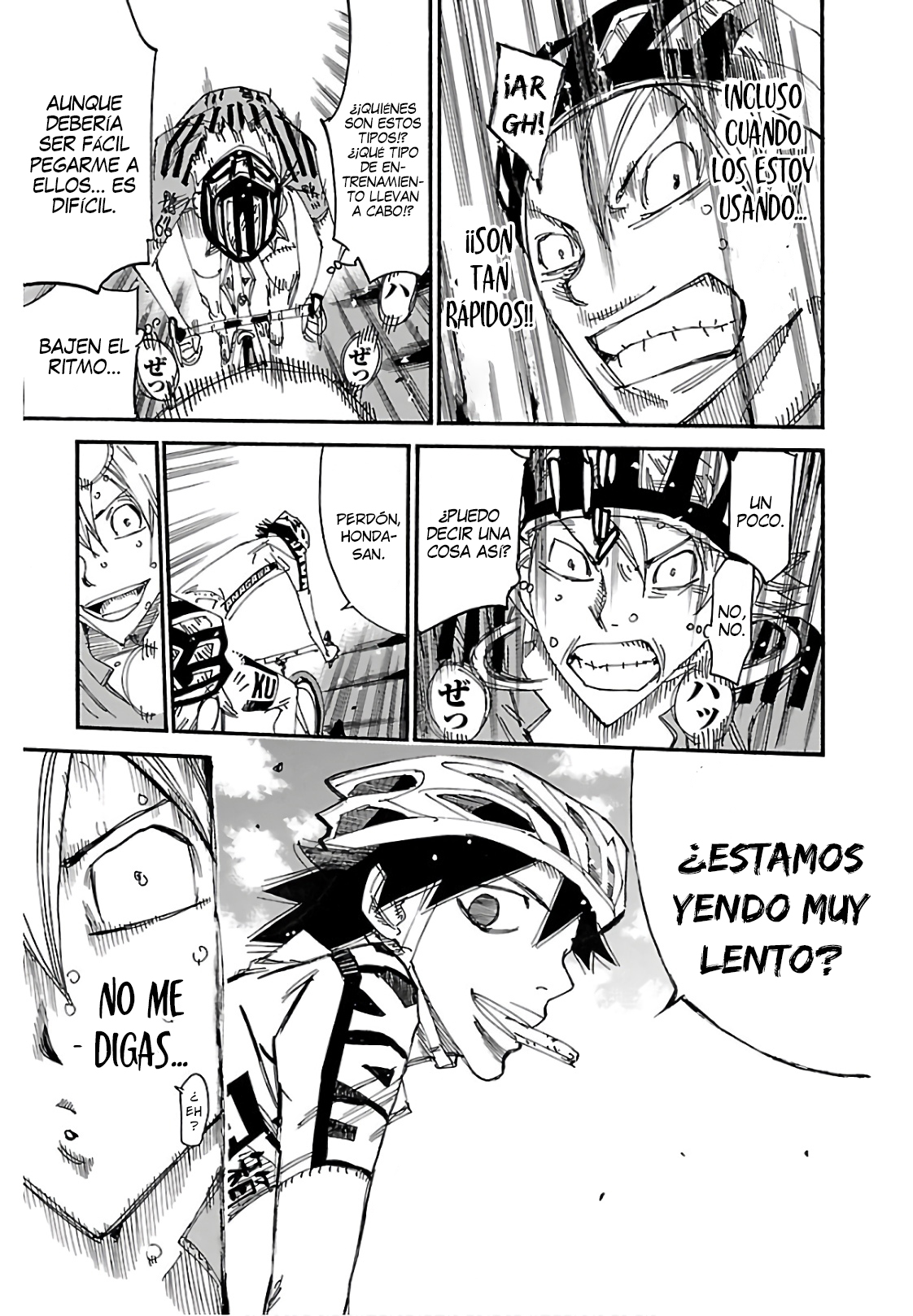 Yowamushi Pedal capítulo 615 página 17