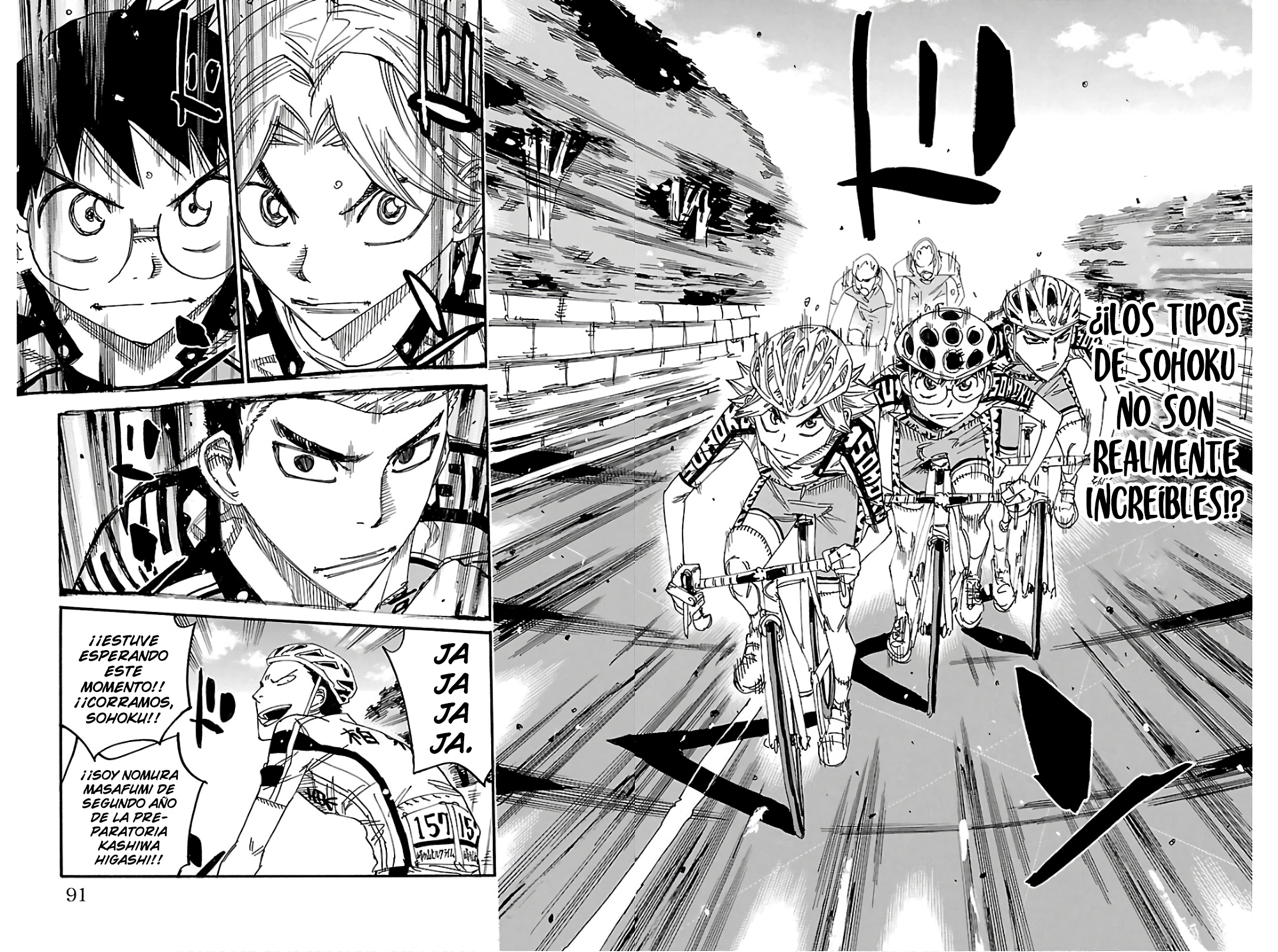 Yowamushi Pedal capítulo 615 página 19