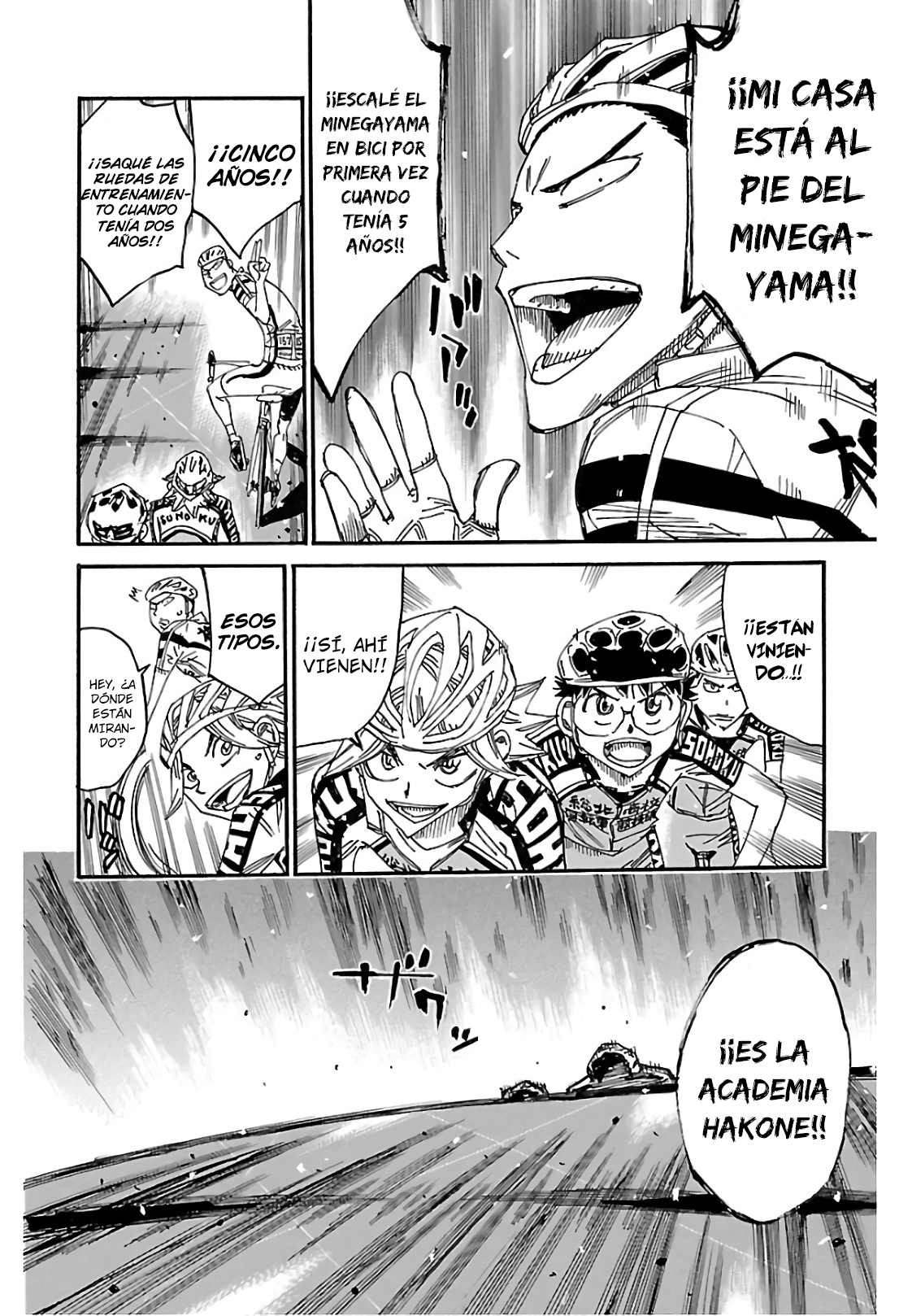 Yowamushi Pedal capítulo 615 página 20