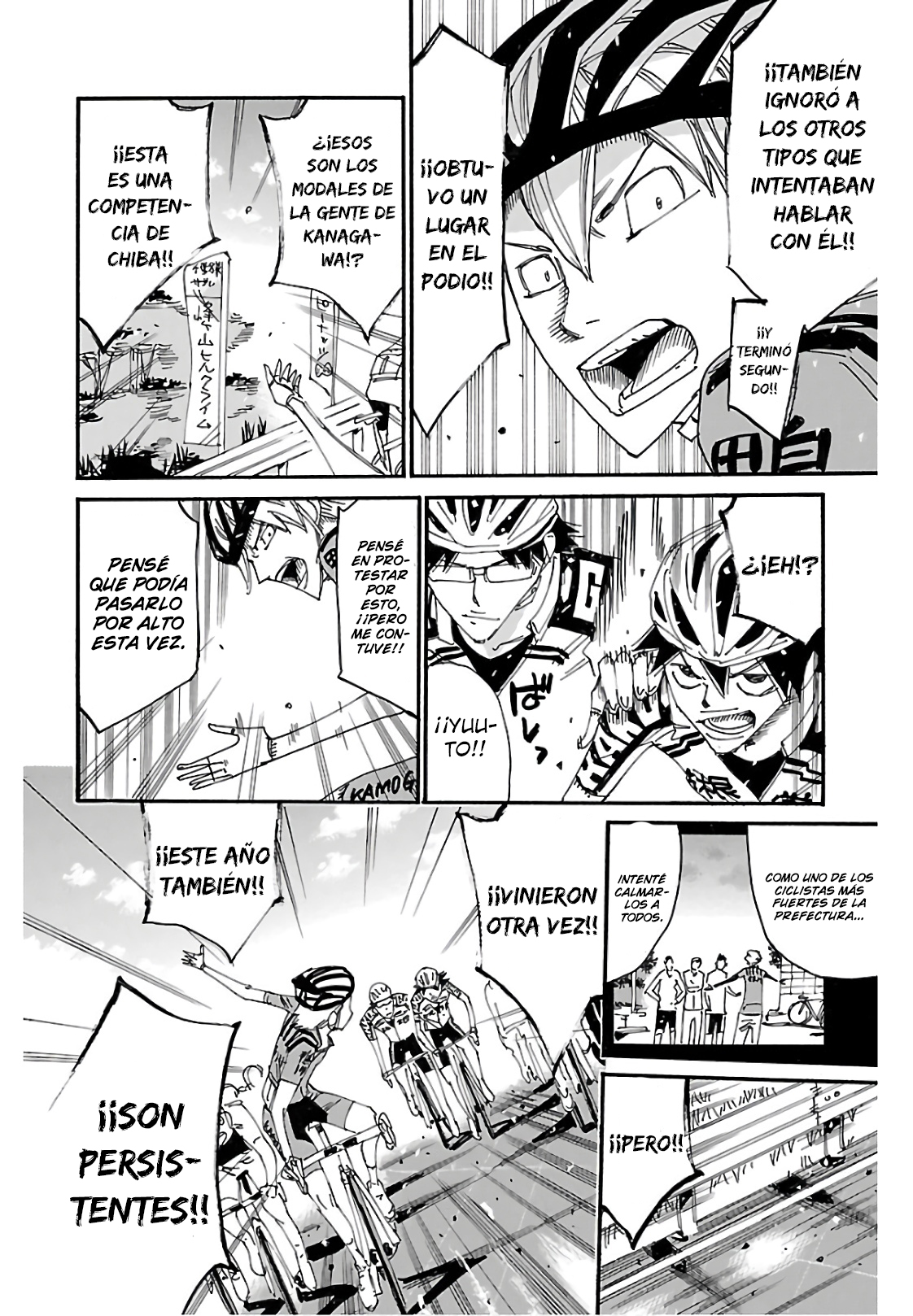 Yowamushi Pedal capítulo 615 página 6