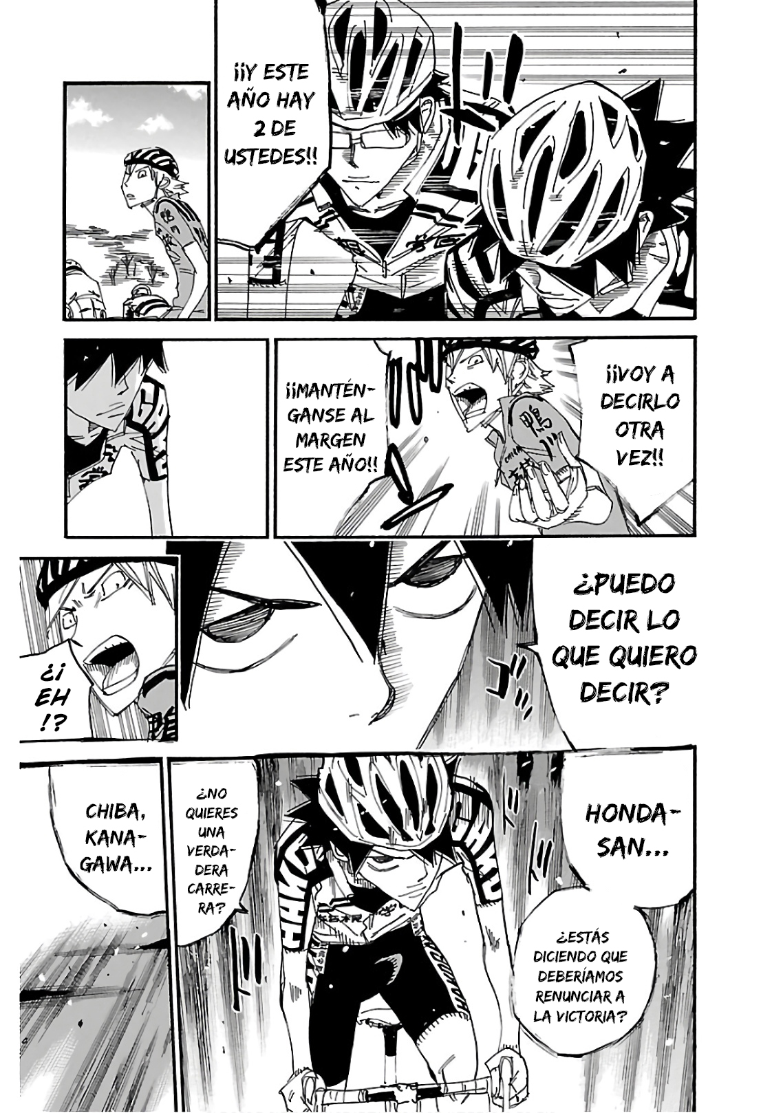 Yowamushi Pedal capítulo 615 página 7