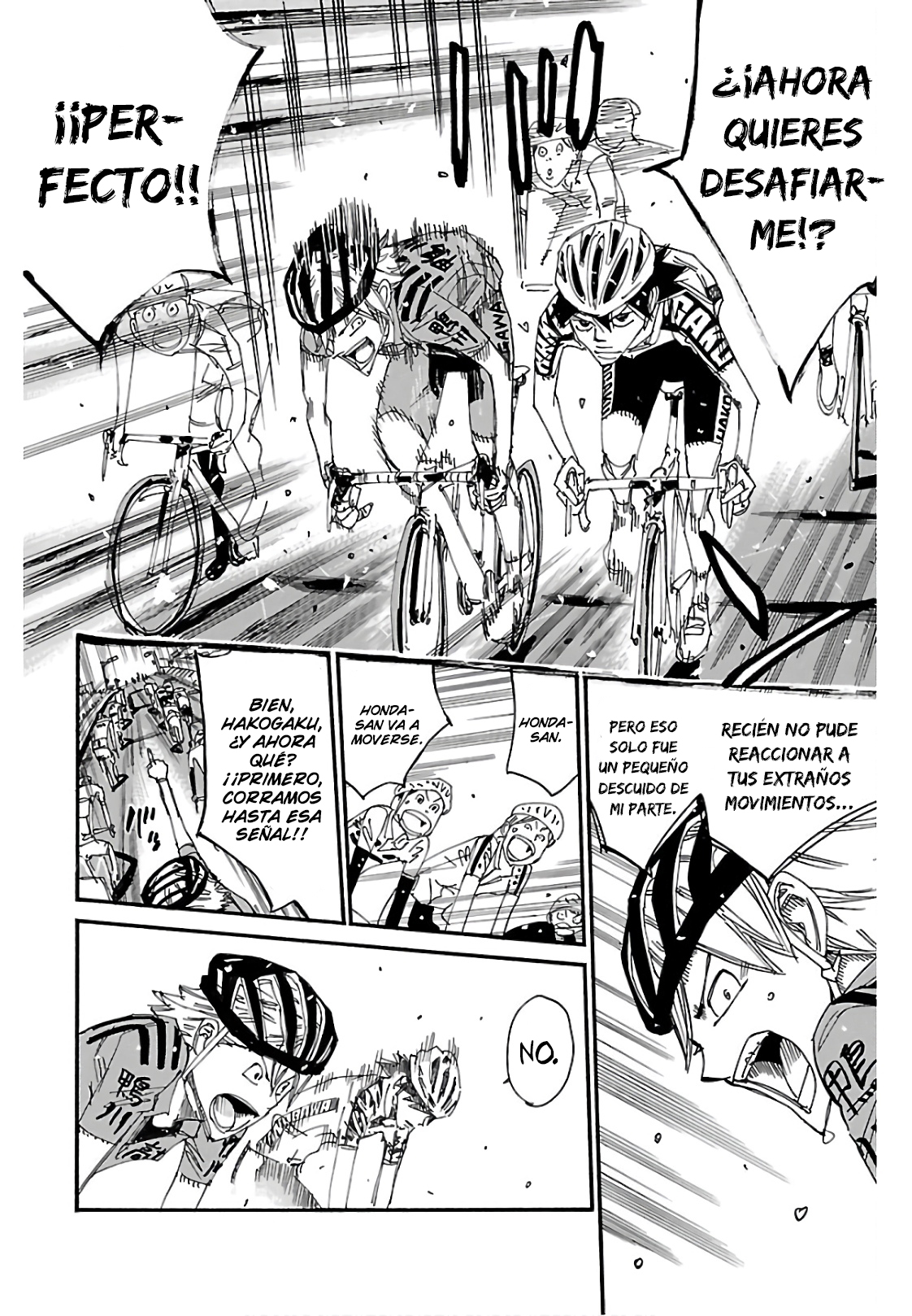 Yowamushi Pedal capítulo 615 página 9