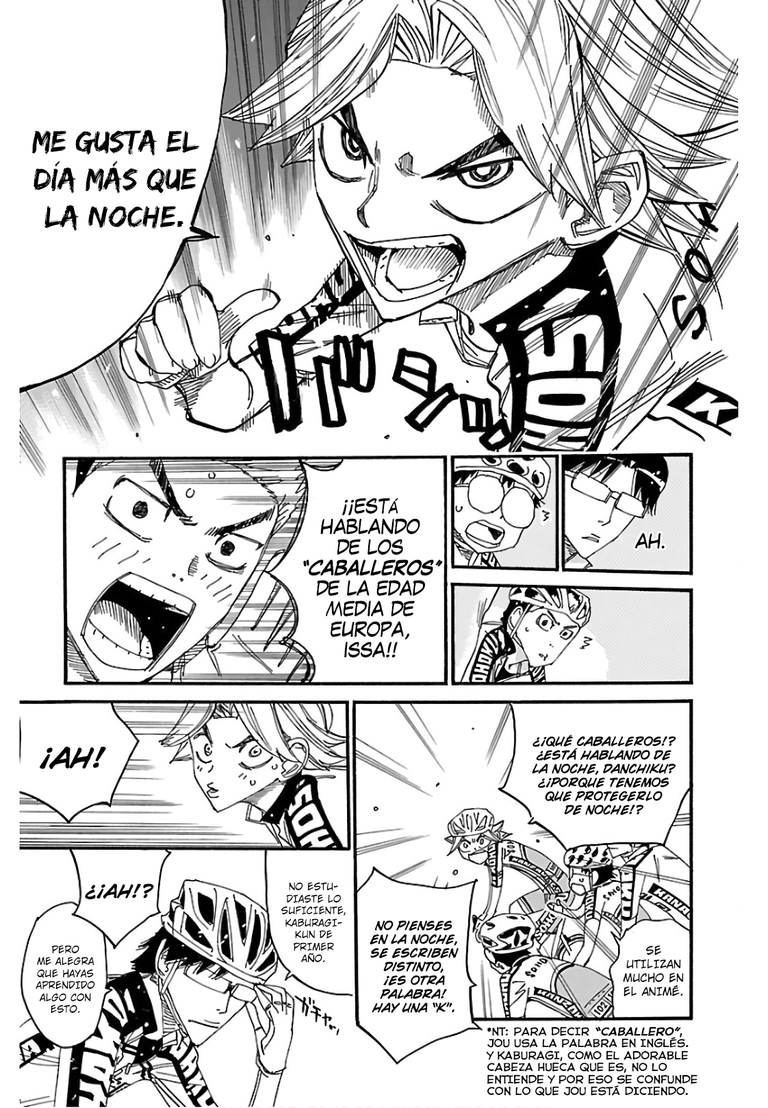 Yowamushi Pedal capítulo 617 página 11
