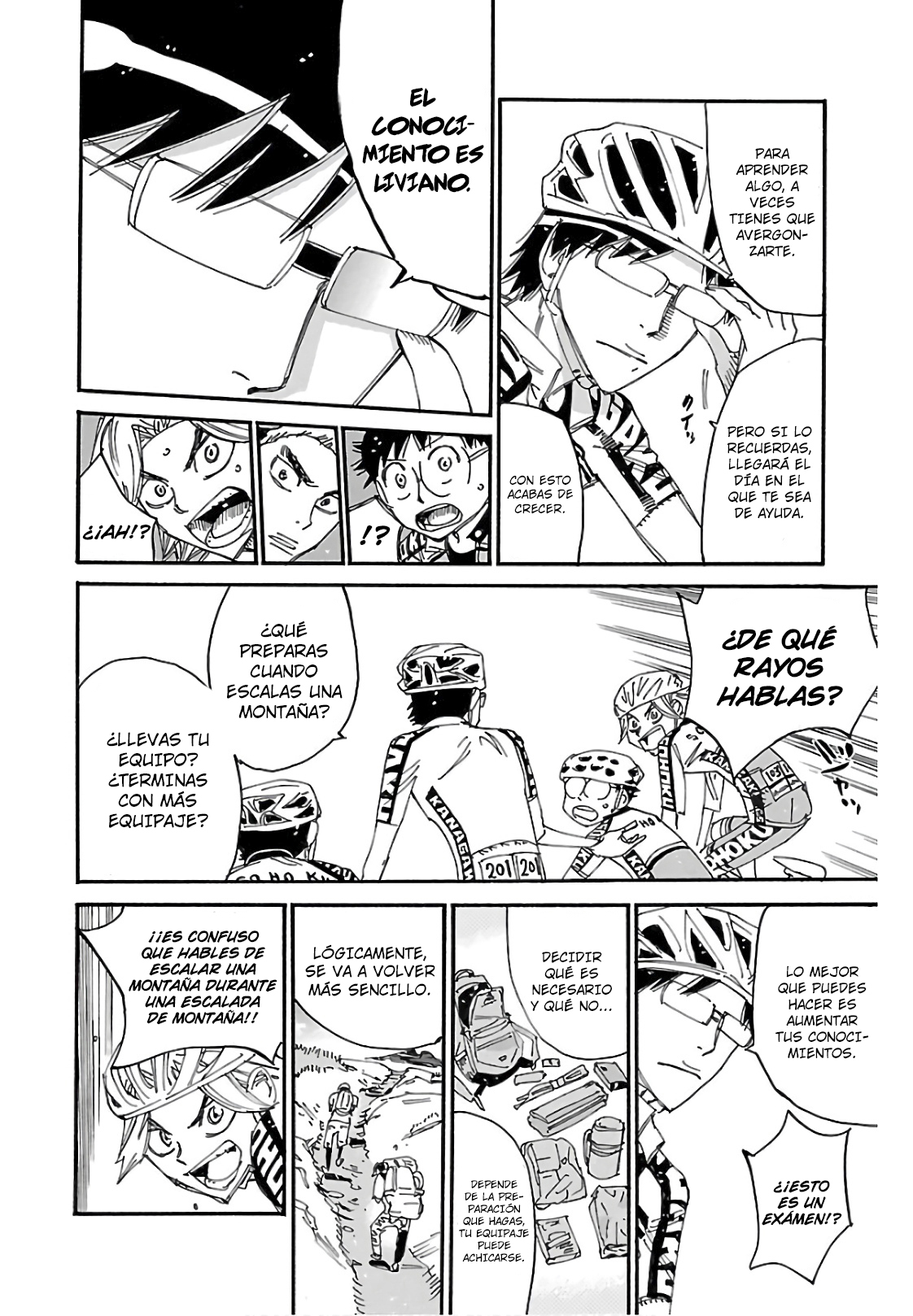 Yowamushi Pedal capítulo 617 página 12