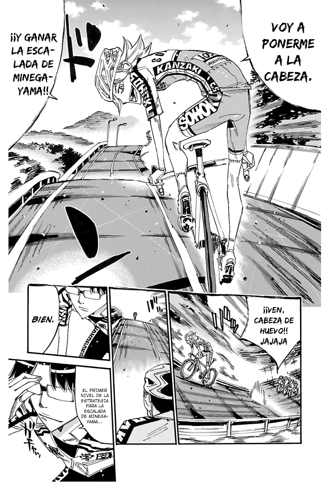 Yowamushi Pedal capítulo 617 página 16