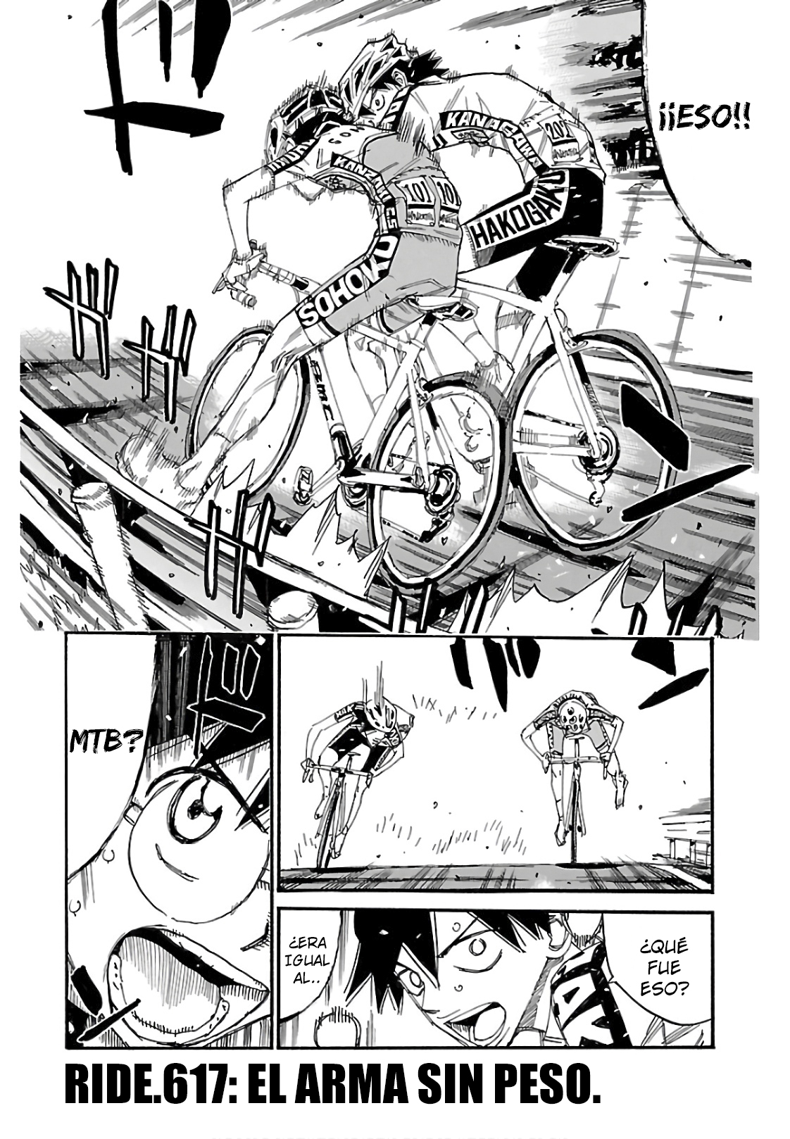 Yowamushi Pedal capítulo 617 página 2