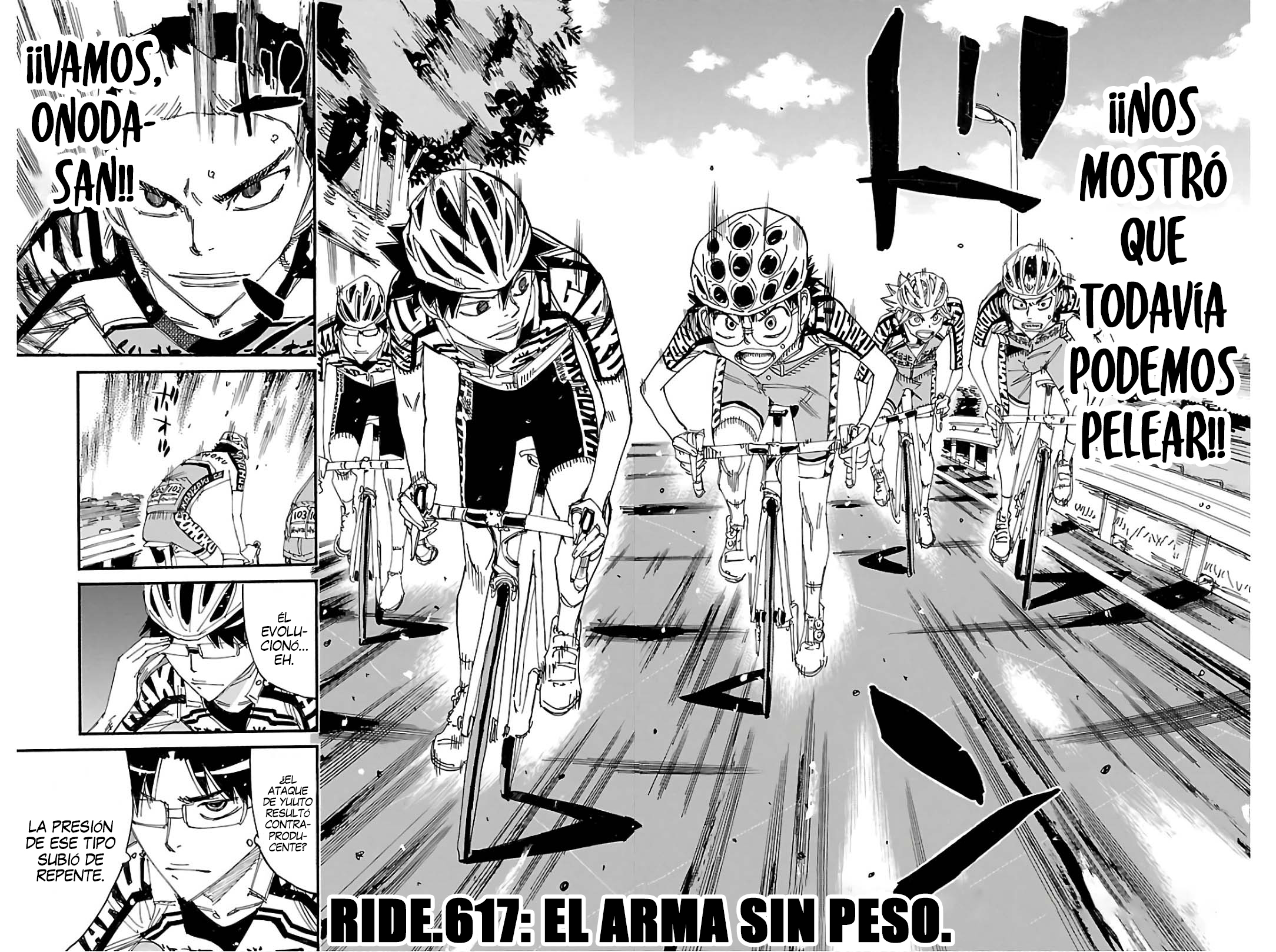 Yowamushi Pedal capítulo 617 página 5