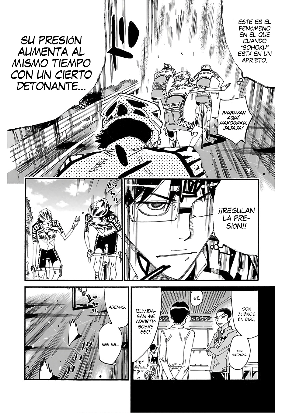 Yowamushi Pedal capítulo 617 página 6