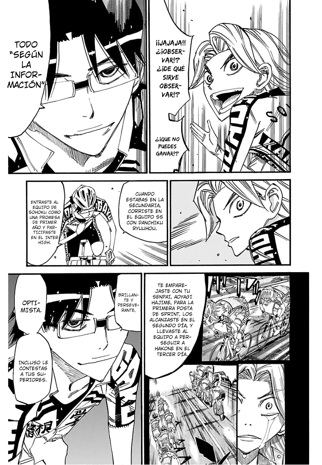 Yowamushi Pedal capítulo 618 página 13