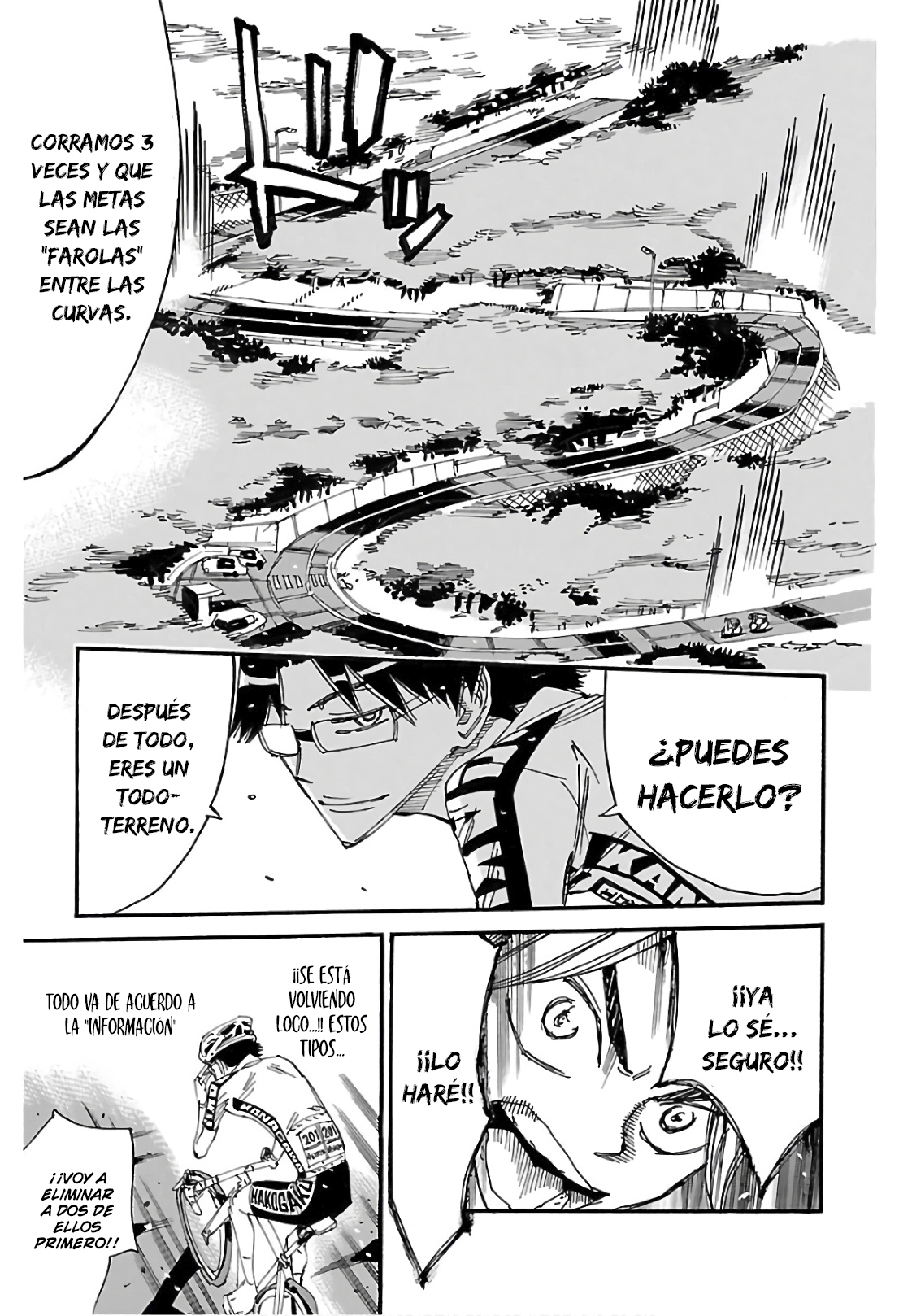 Yowamushi Pedal capítulo 618 página 17