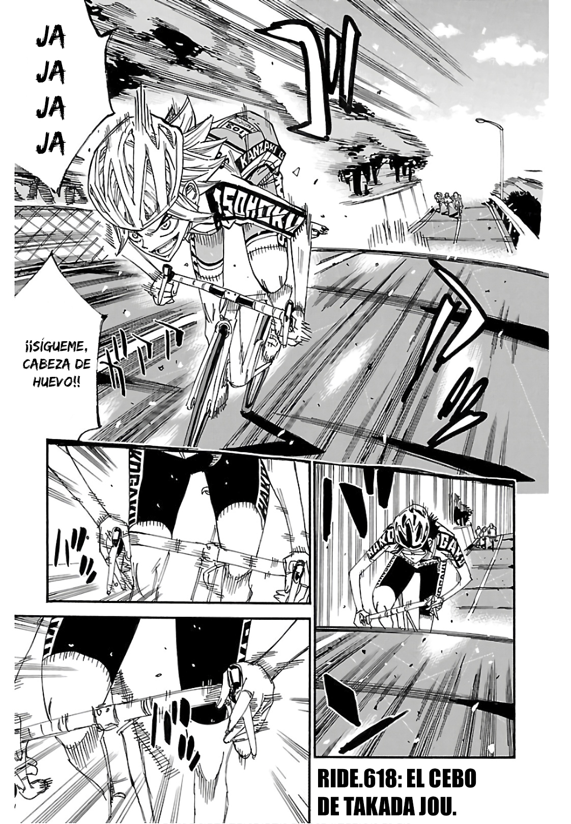 Yowamushi Pedal capítulo 618 página 2